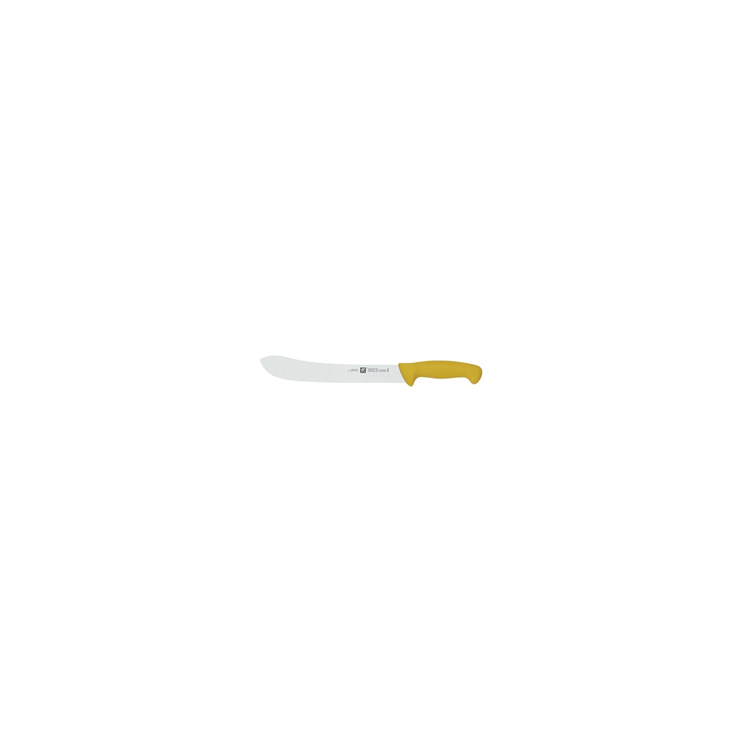 Couteau à boucher ZWILLING TWIN Master 10 po, jaune
