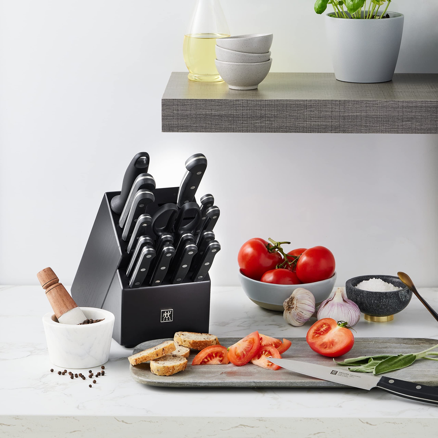 ZWILLING Knife Block Empty, Grey