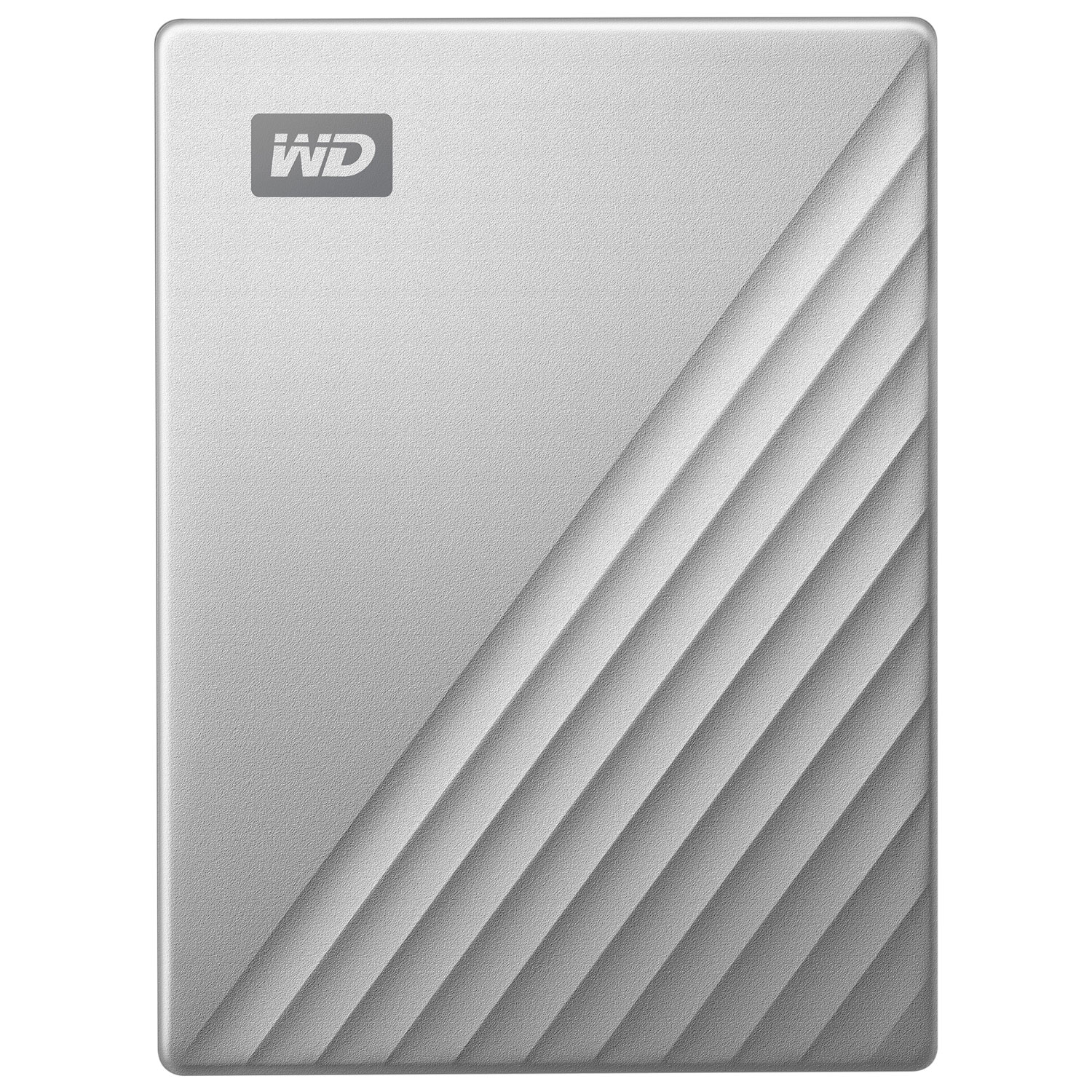 Disque dur externe portatif USB-C My Passport Ultra 2 To WD pour Mac - Argenté