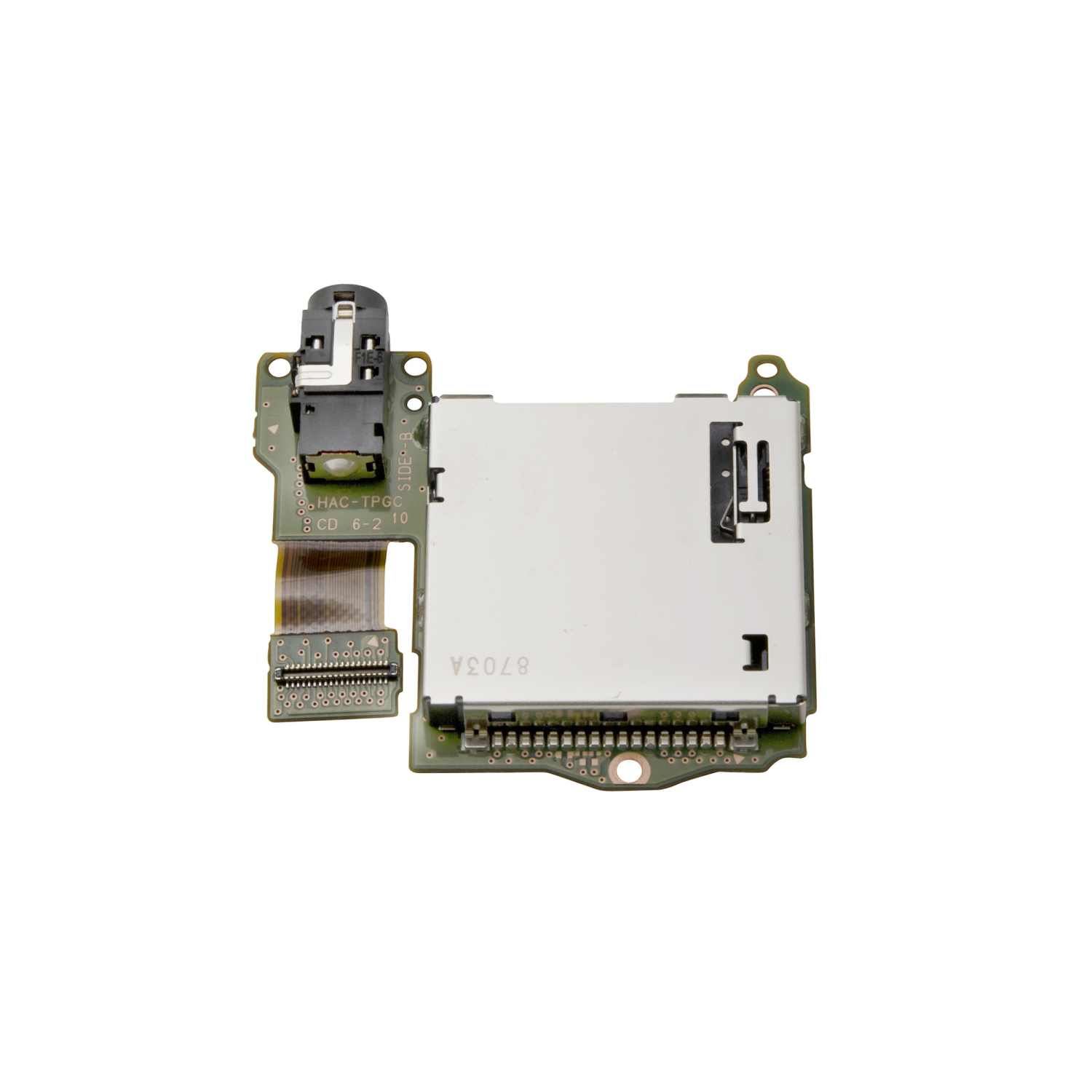 Nintendo Switch Game Socket with Earphone Board Replacement