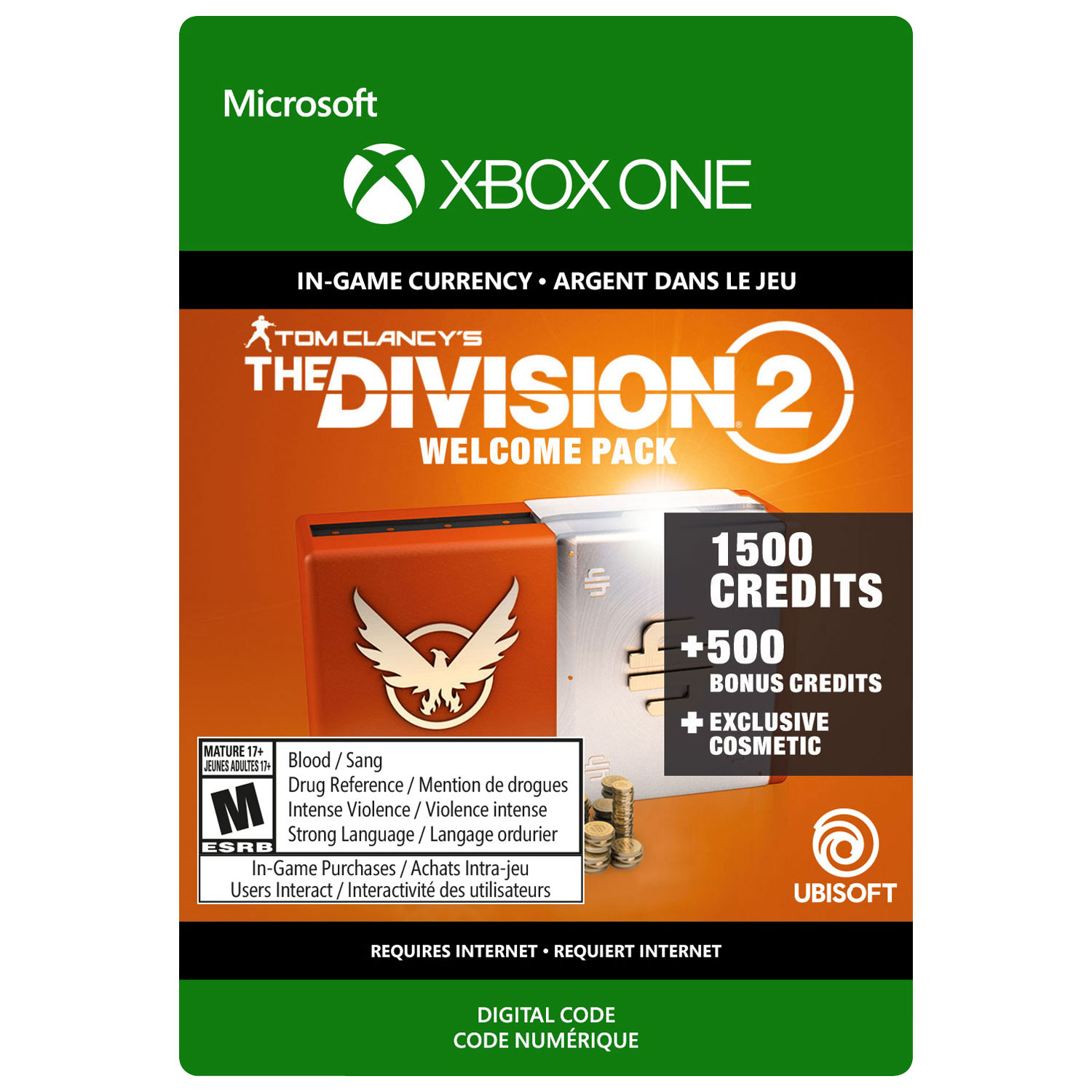 Tom Clancy's The Division 2: Welcome Pack (Xbox One) - Digital Download