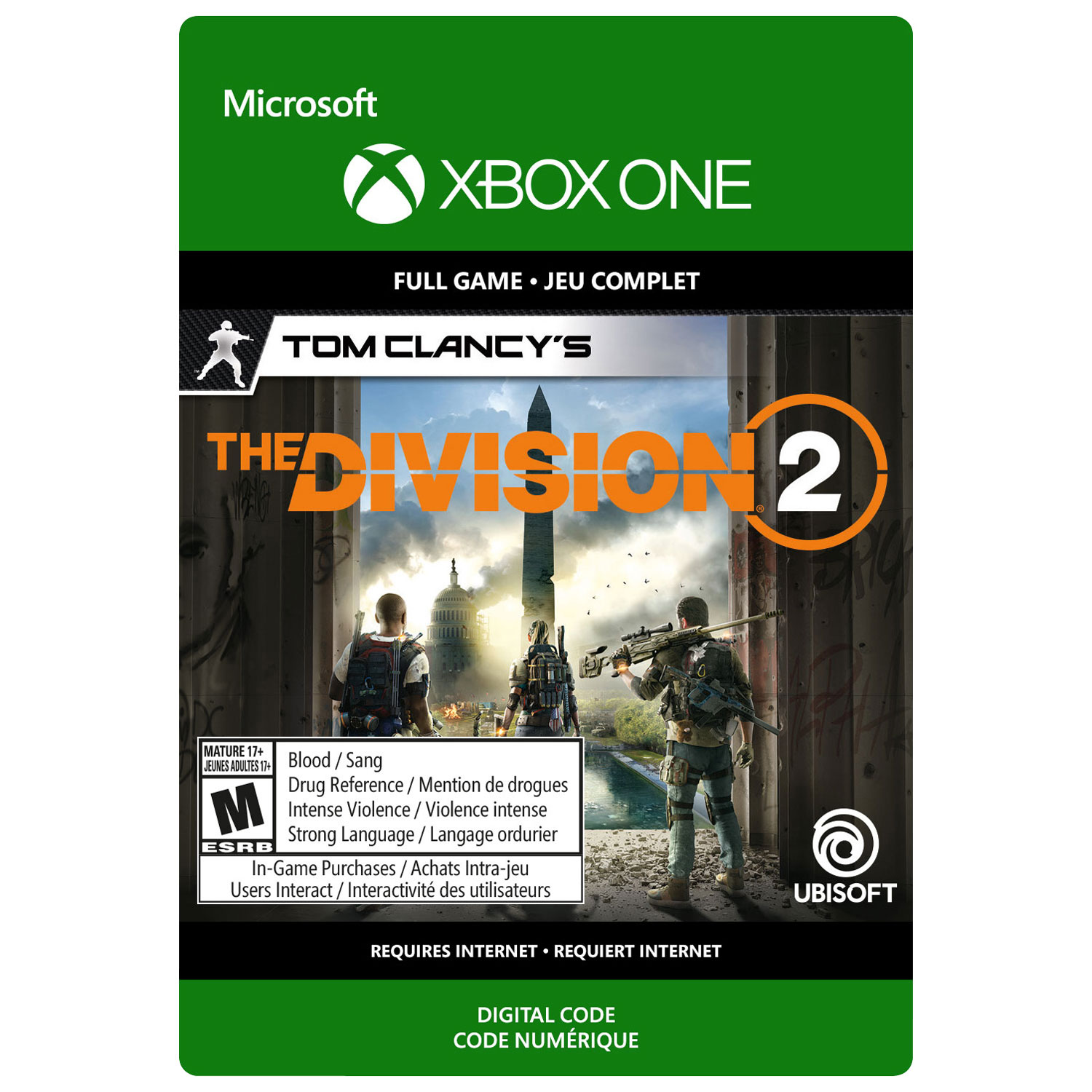 the division 2 xbox one digital download cheap
