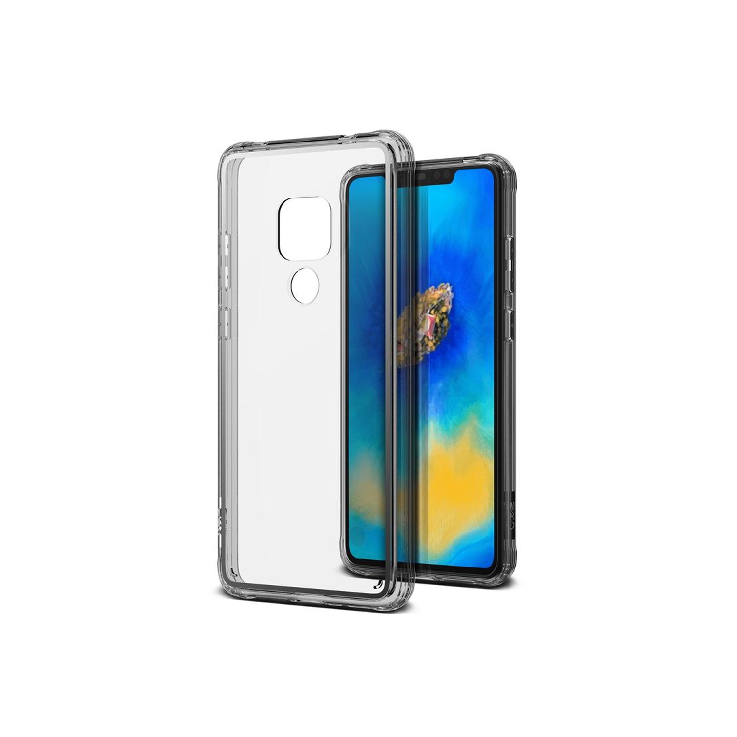 Exian Huawei Mate 20 TPU Transparent Case Clear