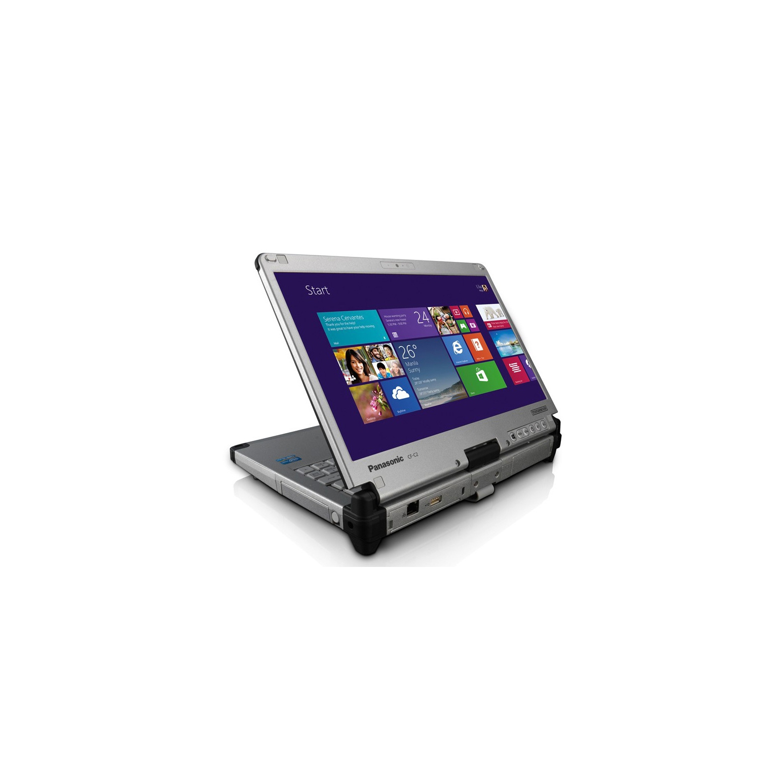 Refurbished - Loaded Panasonic Toughbook CF-C2 MK2 Tablet-PC Rugged 1.8GHz Core i5 Win10 - Grade A