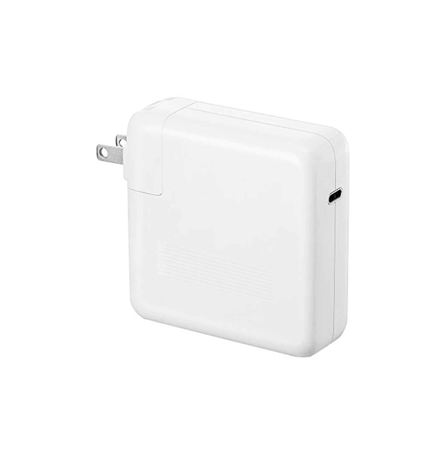 Chargeur de portable d’Exian avec câble USB C/type C de 87 W, blanc