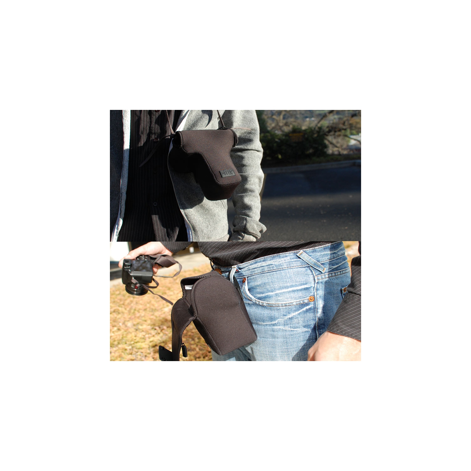 USA Gear GRFAFSL110BKEW Neoprene SLR Sleeve Camera Case With Scratch Resistant Protection