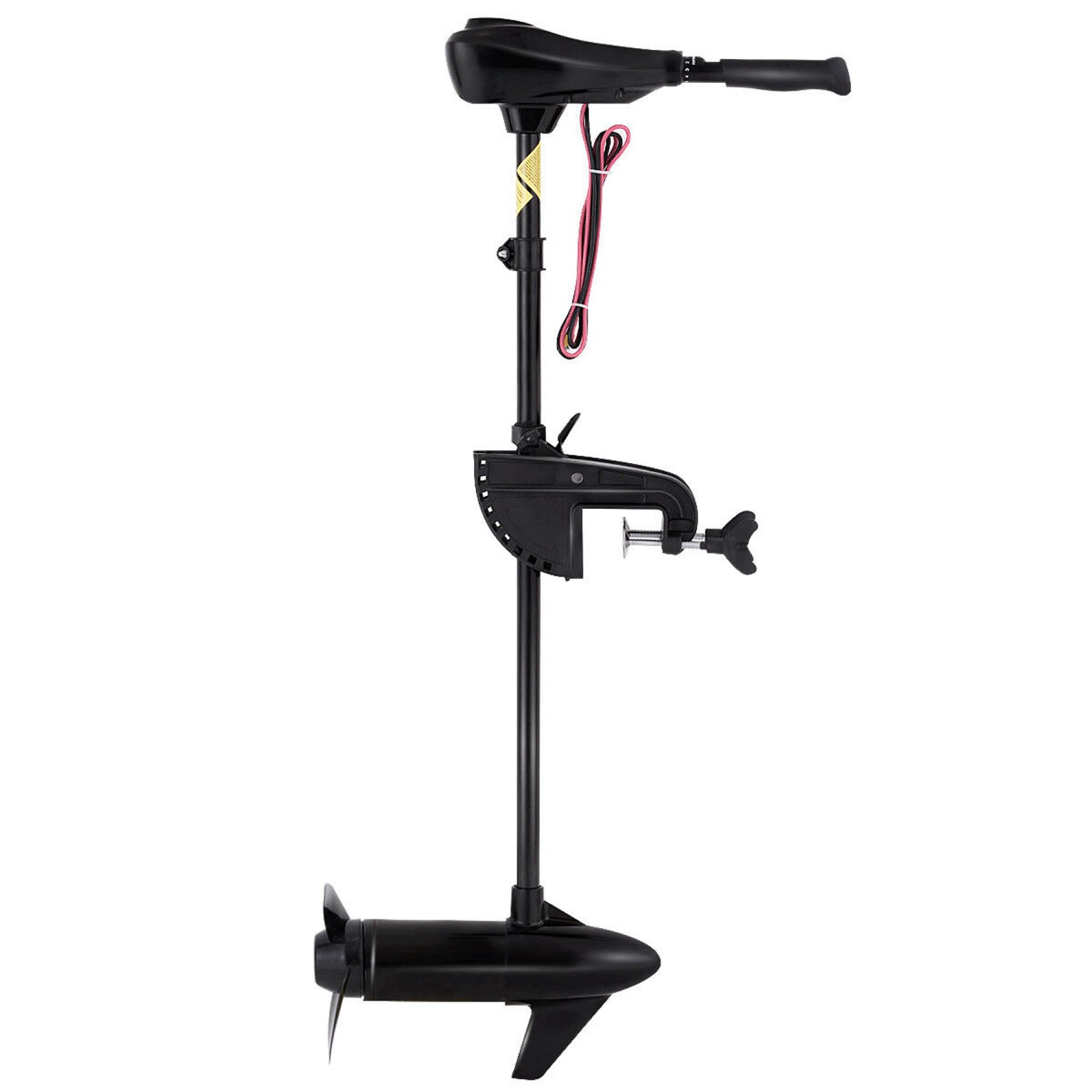 Costway 55lbs Freshwater Transom Mounted Trolling Motor 36" Shaft