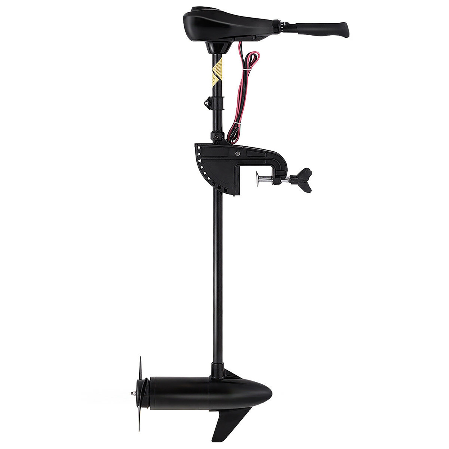 Costway 46lbs Freshwater Transom Mounted Trolling Motor 36" Shaft
