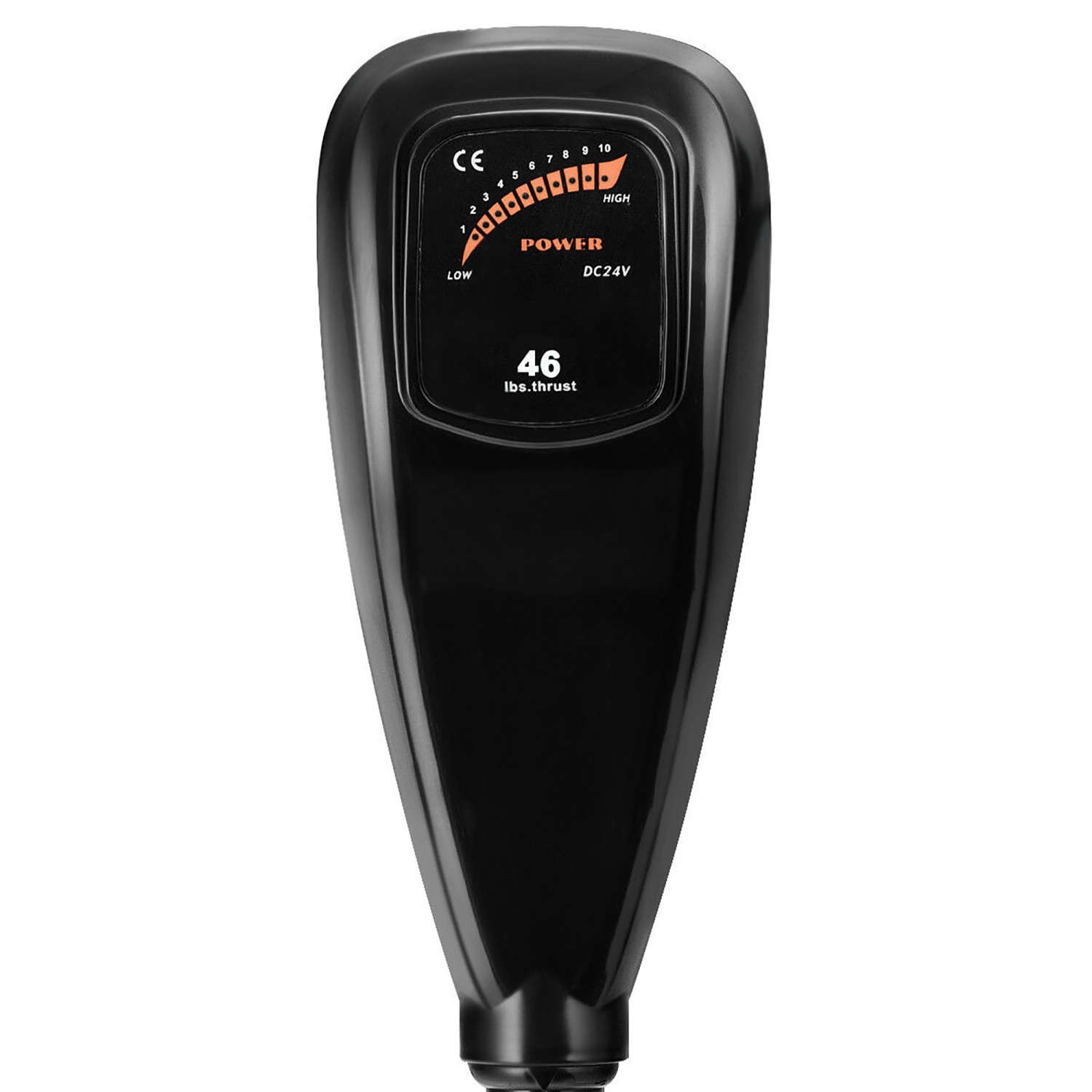 Costway 46lbs Freshwater Transom Mounted Trolling Motor 36" Shaft