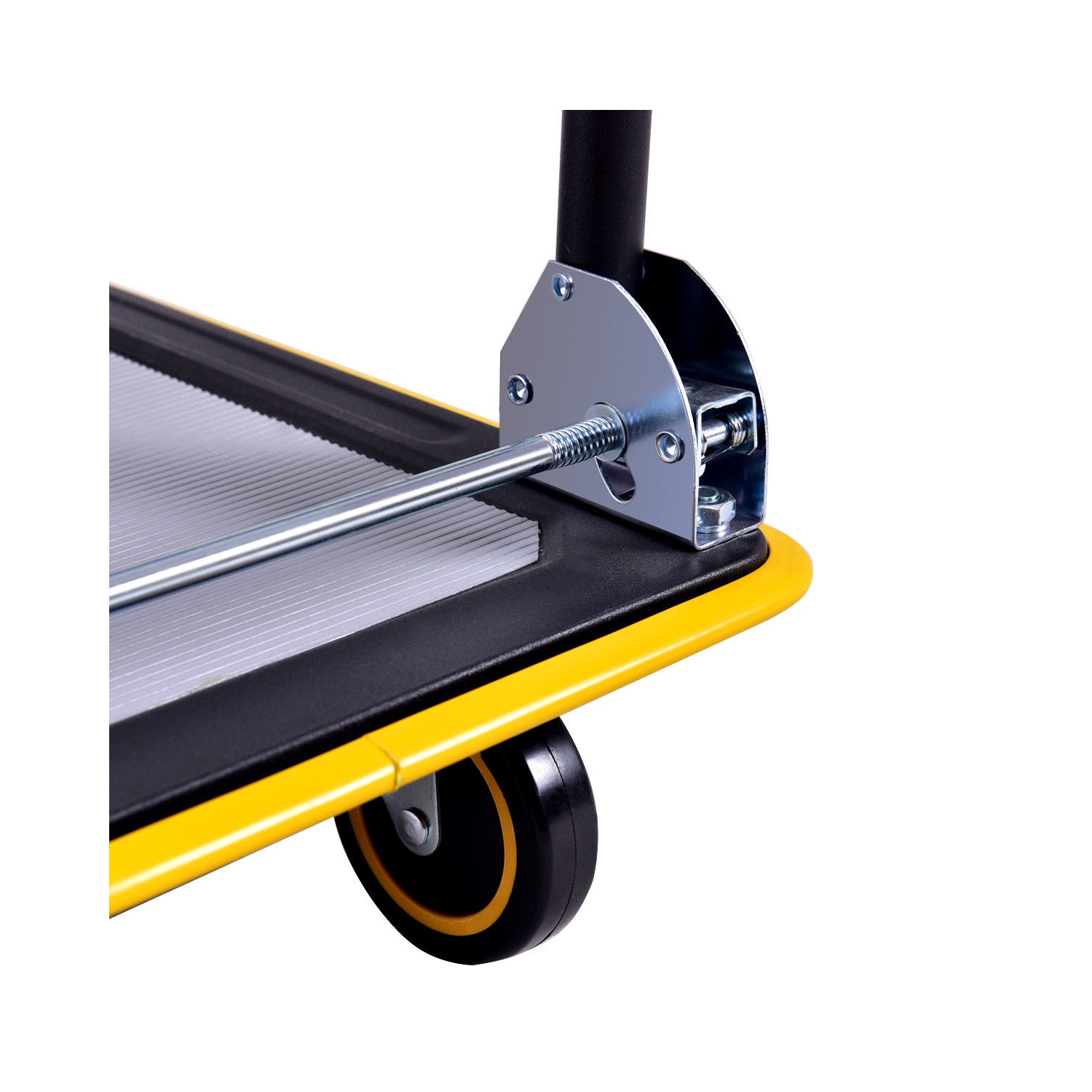 330lbs Folding Platform Cart Dolly Push Hand Truck Moving Warehouse Foldable