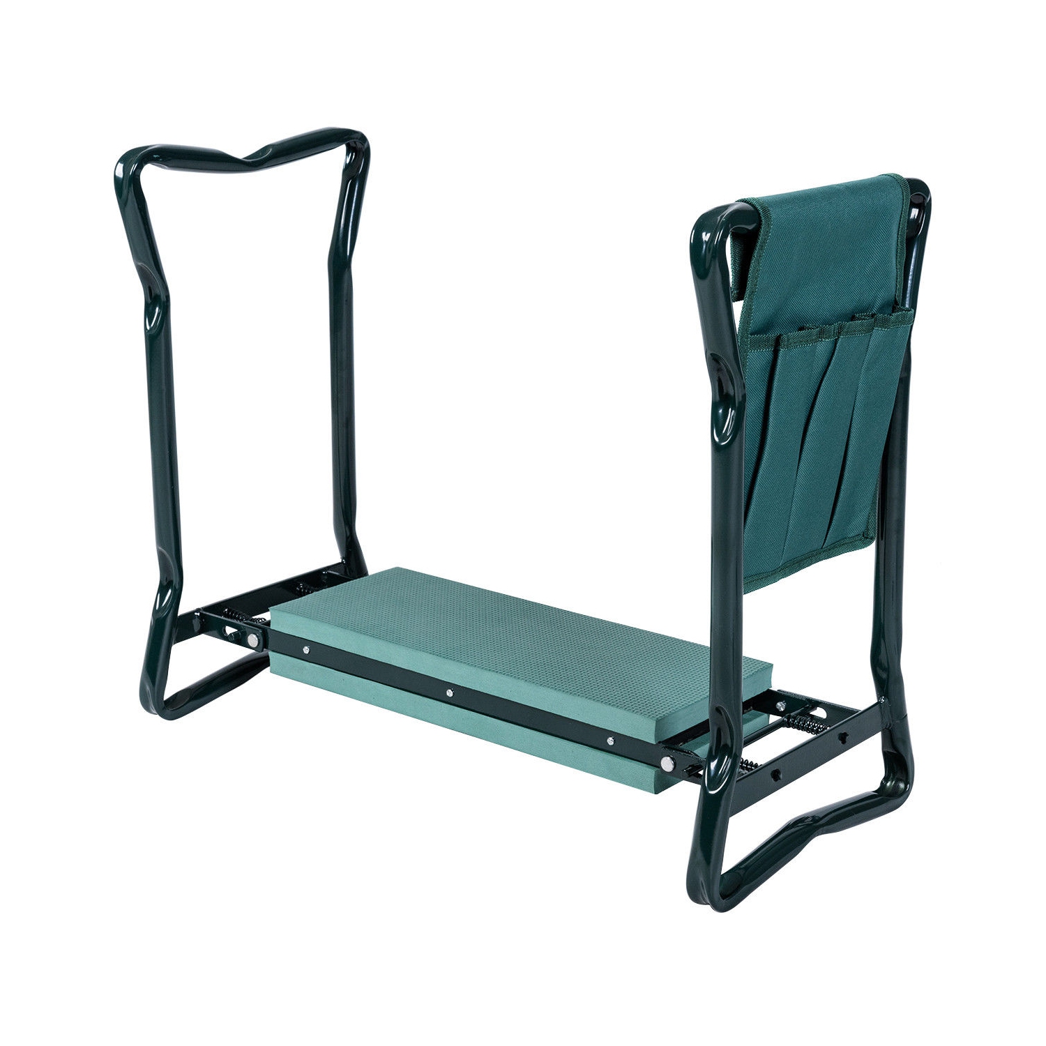 Support de genoux de jardinage robuste et pliable de Costway pour siège de jardin