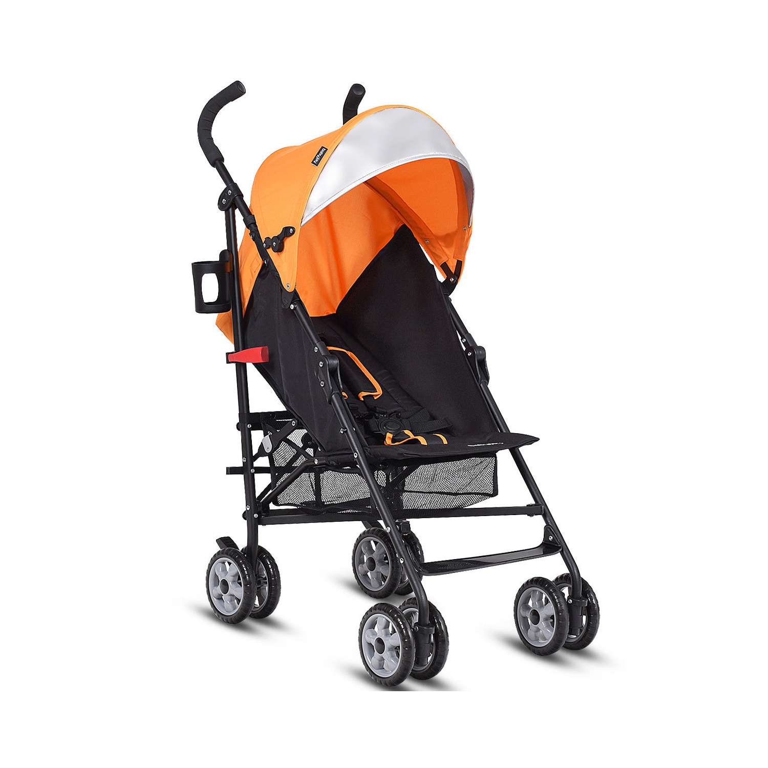 Folding Lightweight Baby Toddler Umbrella Travel Stroller w/ Storage Basket