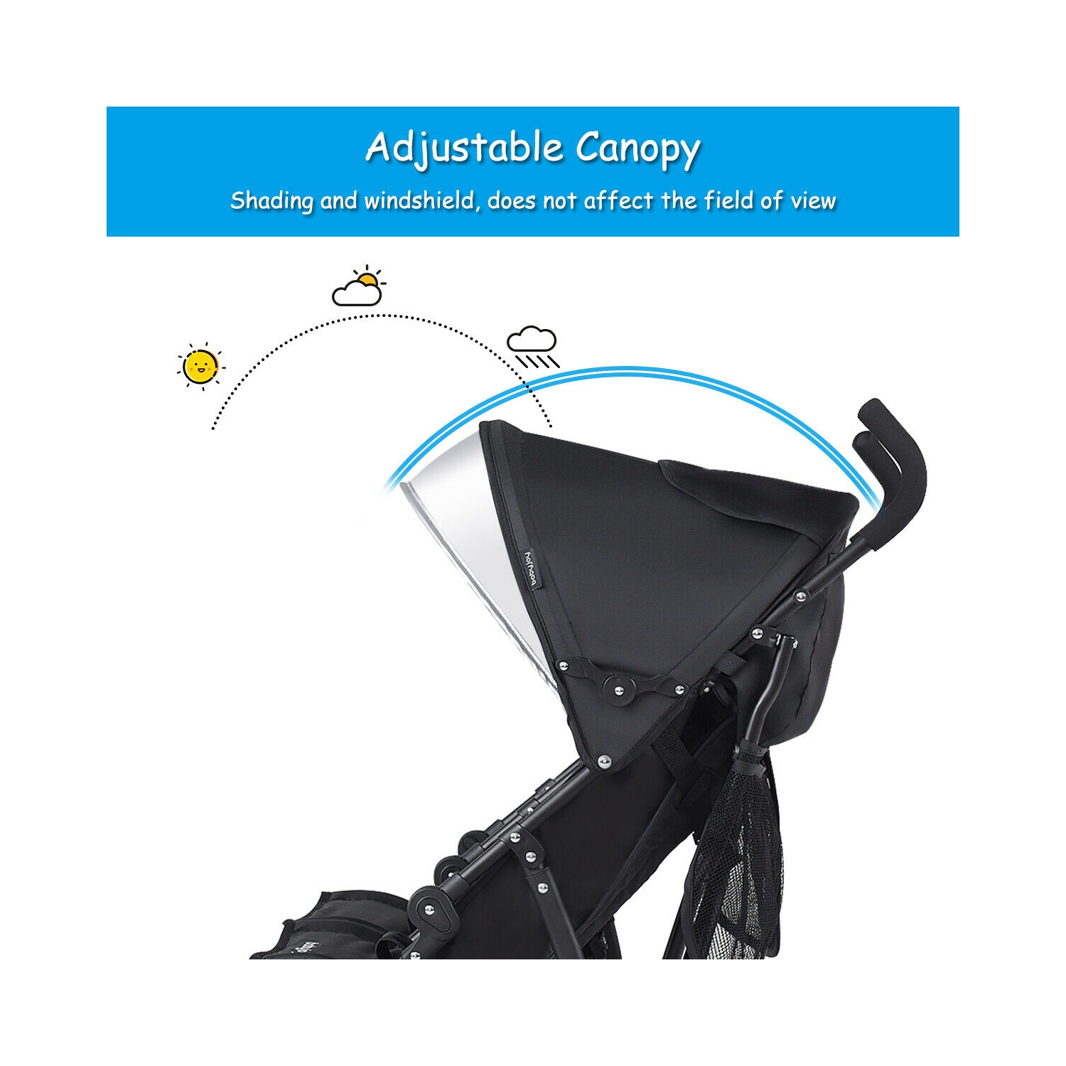 Foldable Twin Baby Double Stroller Kids Ultralight Umbrella Stroller Pushchair