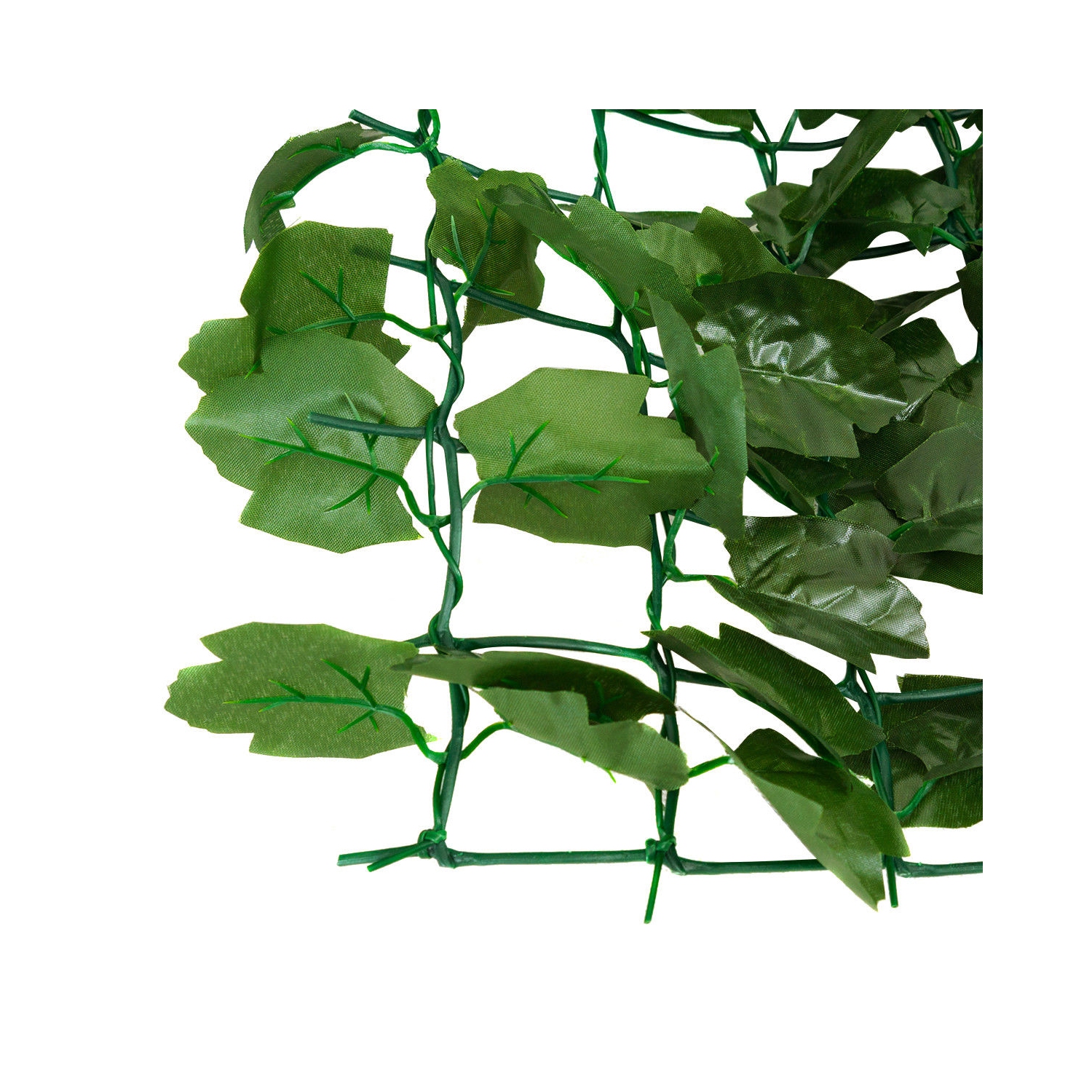 Écran de confidentialité artificiel en forme de feuille imitation lierre de 59 x 95 po de Costway pour clôture