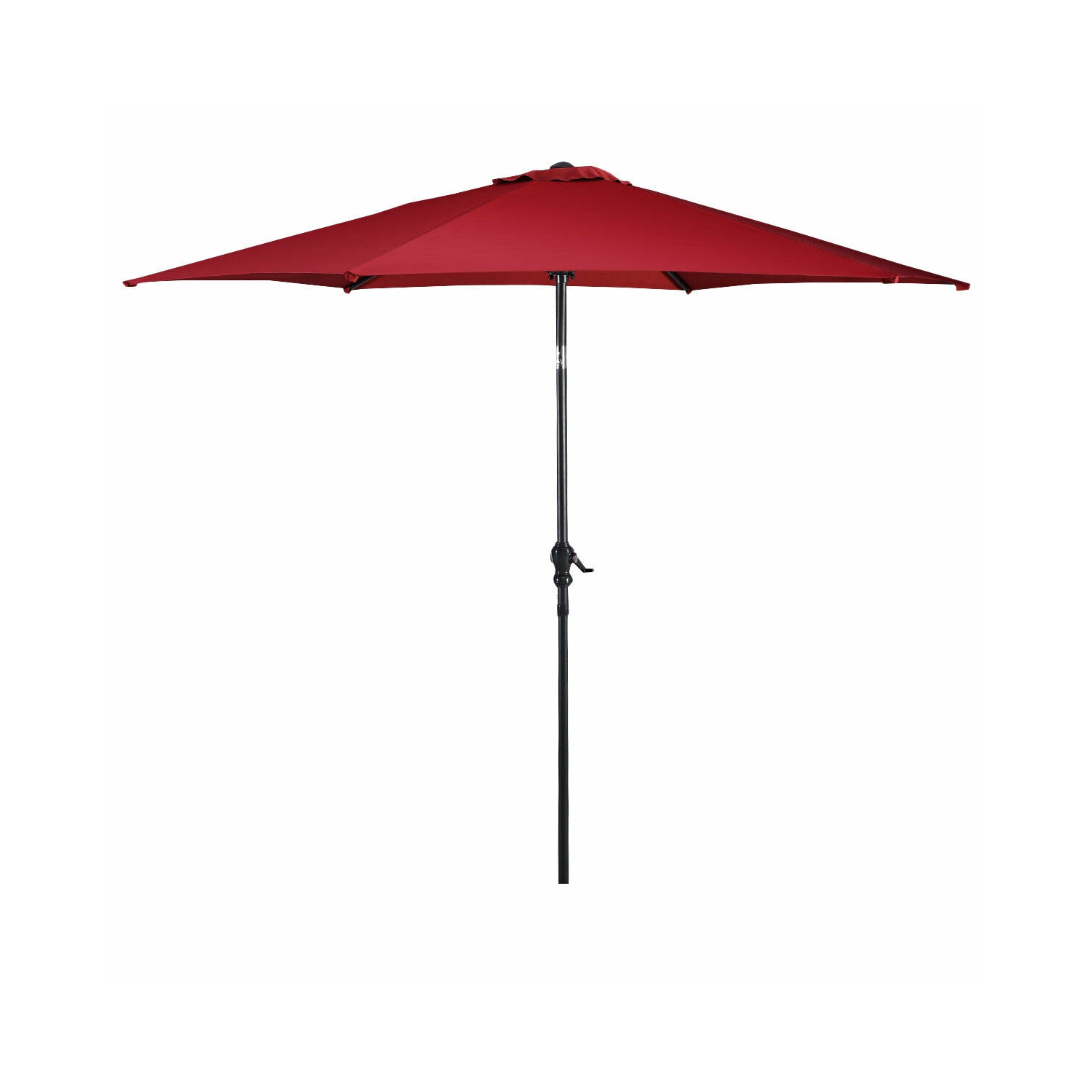 Costway 10 FT Patio Umbrella Patio Market Steel Tilt W/ Crank Outdoor Yard Garden