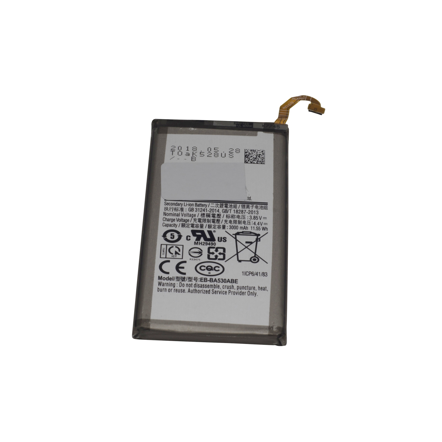 Samsung Galaxy A8 2018 A530W Battery EB-BA530ABE Replacement