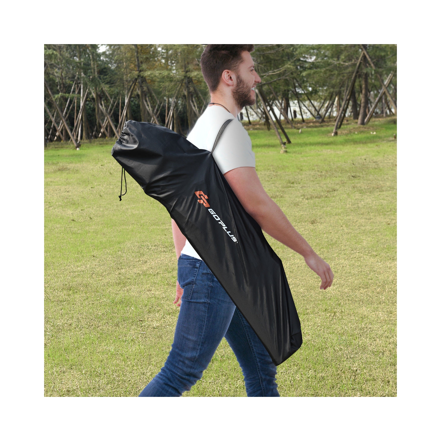 Chaise de plage extérieure portative de 38 pouces surdimensionnée