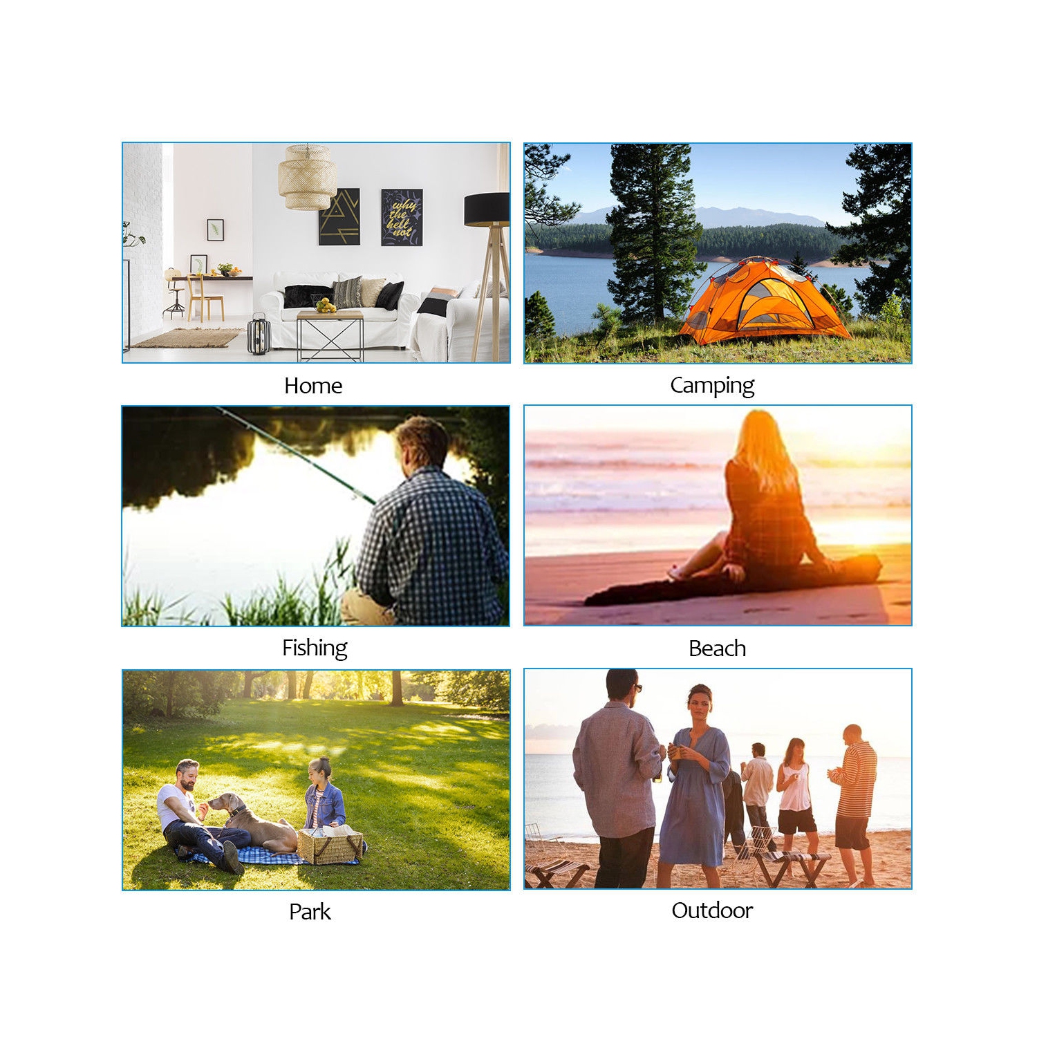 Chaise de plage extérieure portative de 38 pouces surdimensionnée