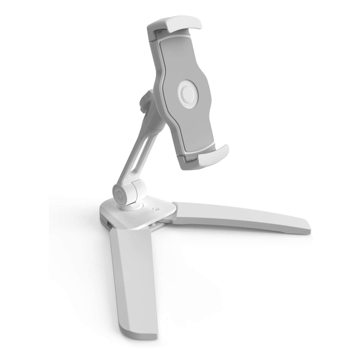 Kanto Universal Phone and Tablet Stand with Mounting Brackets for Smartphones, iPads and Android Tablets - White