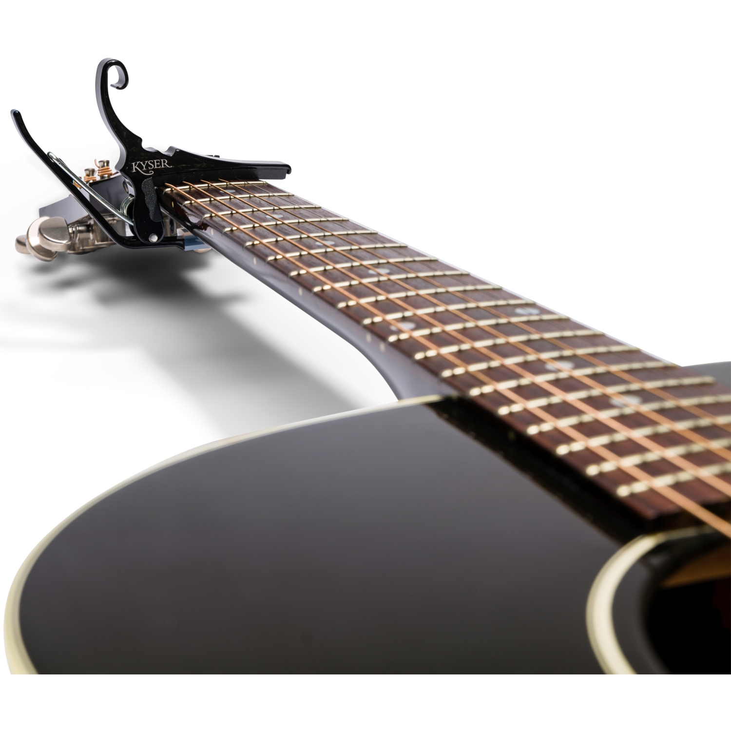 Kyser KGCBA Capo classique à changement rapide - Noir