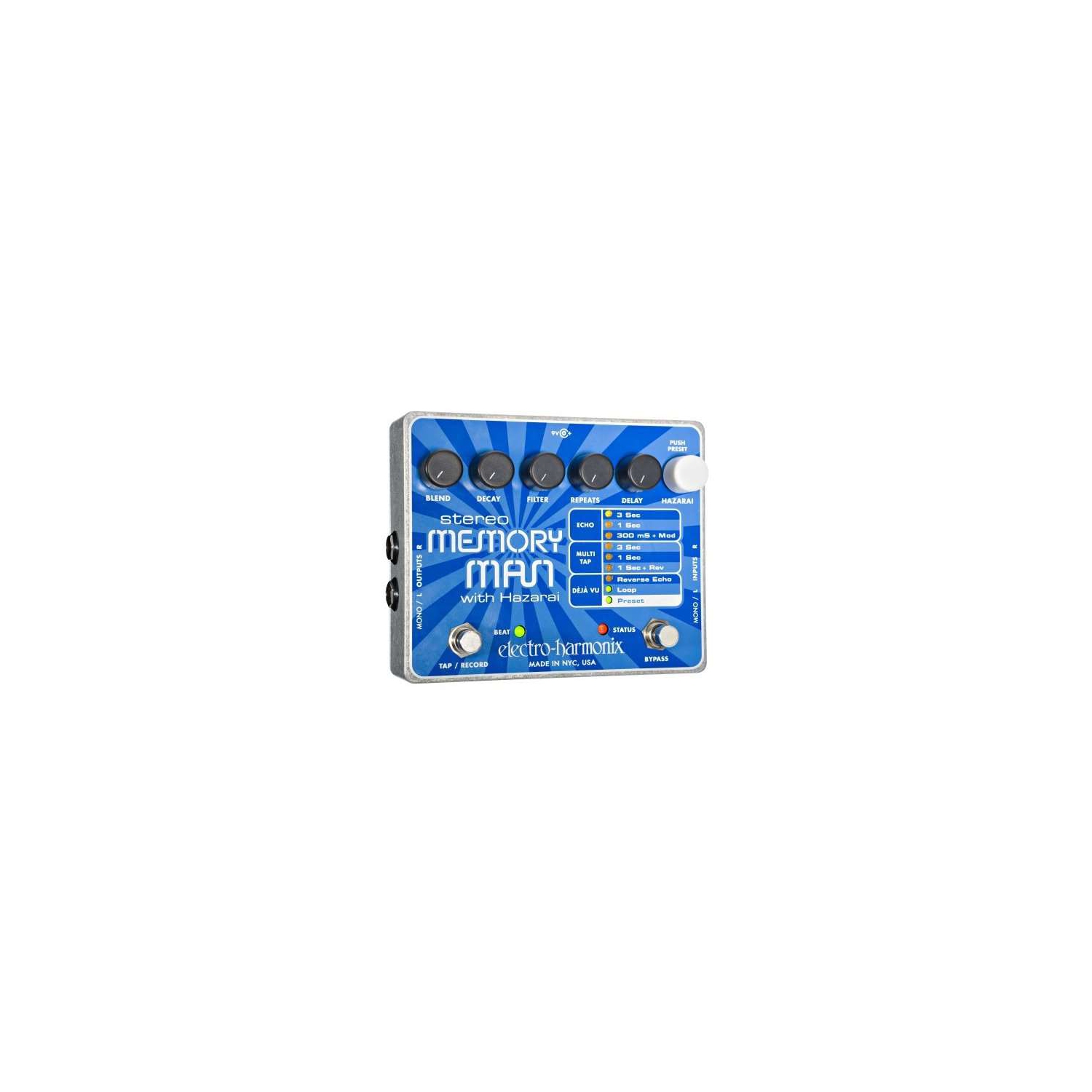 Electro-Harmonix Stereo Memory Man with Hazarai