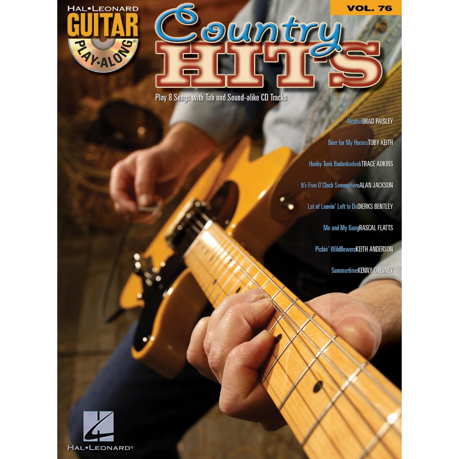 Music Guitar Play Along 76 - Country Hits