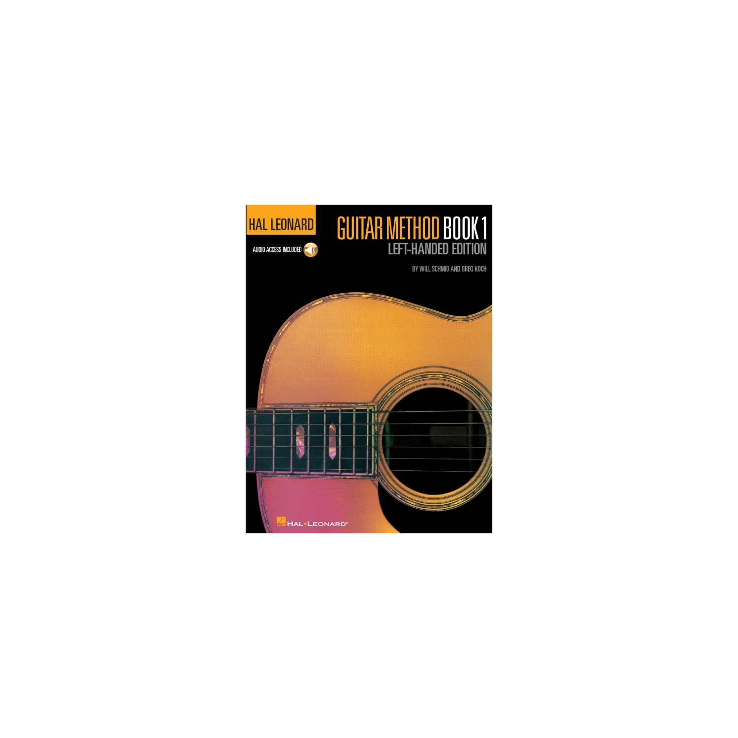 Hal Leonard Guitar Method, Book 1 Left-Handed Edition w/Online