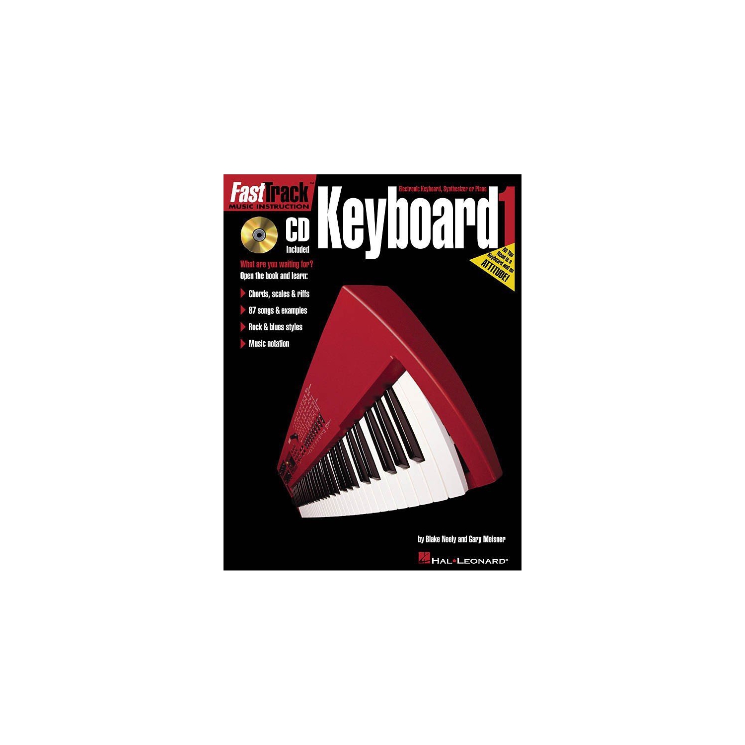 Musique FastTrack Keyboard Method 1 w / CD