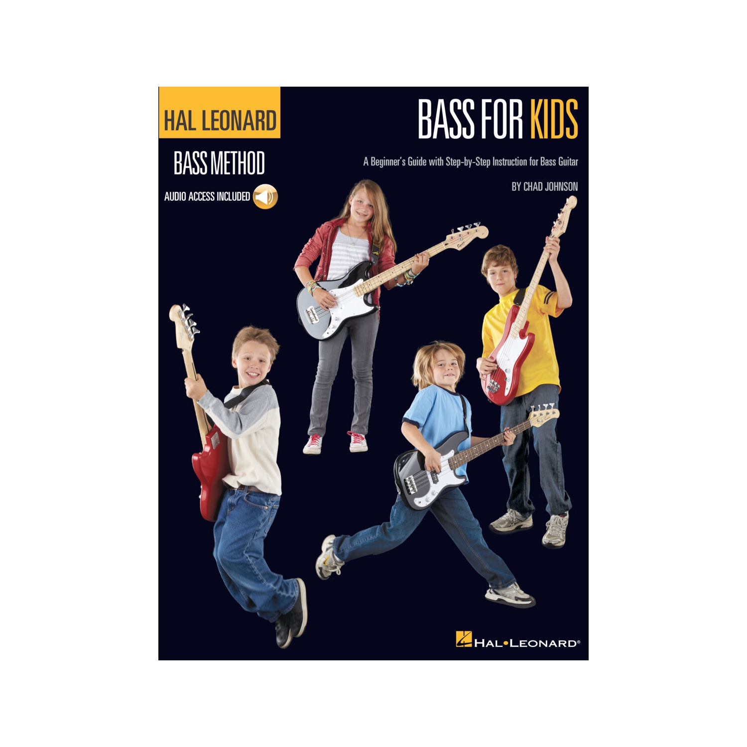 Hal Leonard Bass for Kids avec audio en ligne
