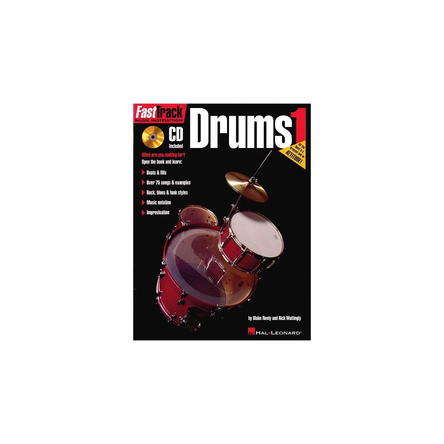 Music FastTrack batterie méthode 1 avec CD