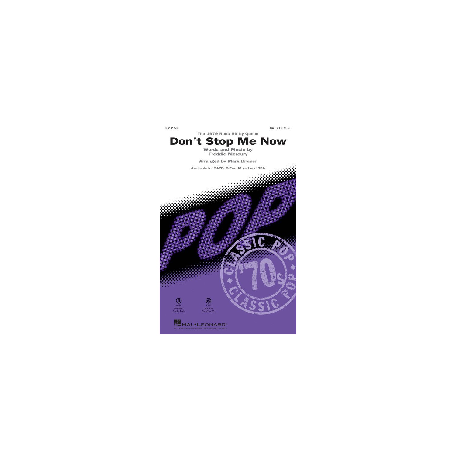 Don't Stop Me Now (Queen) - Showtrax CD