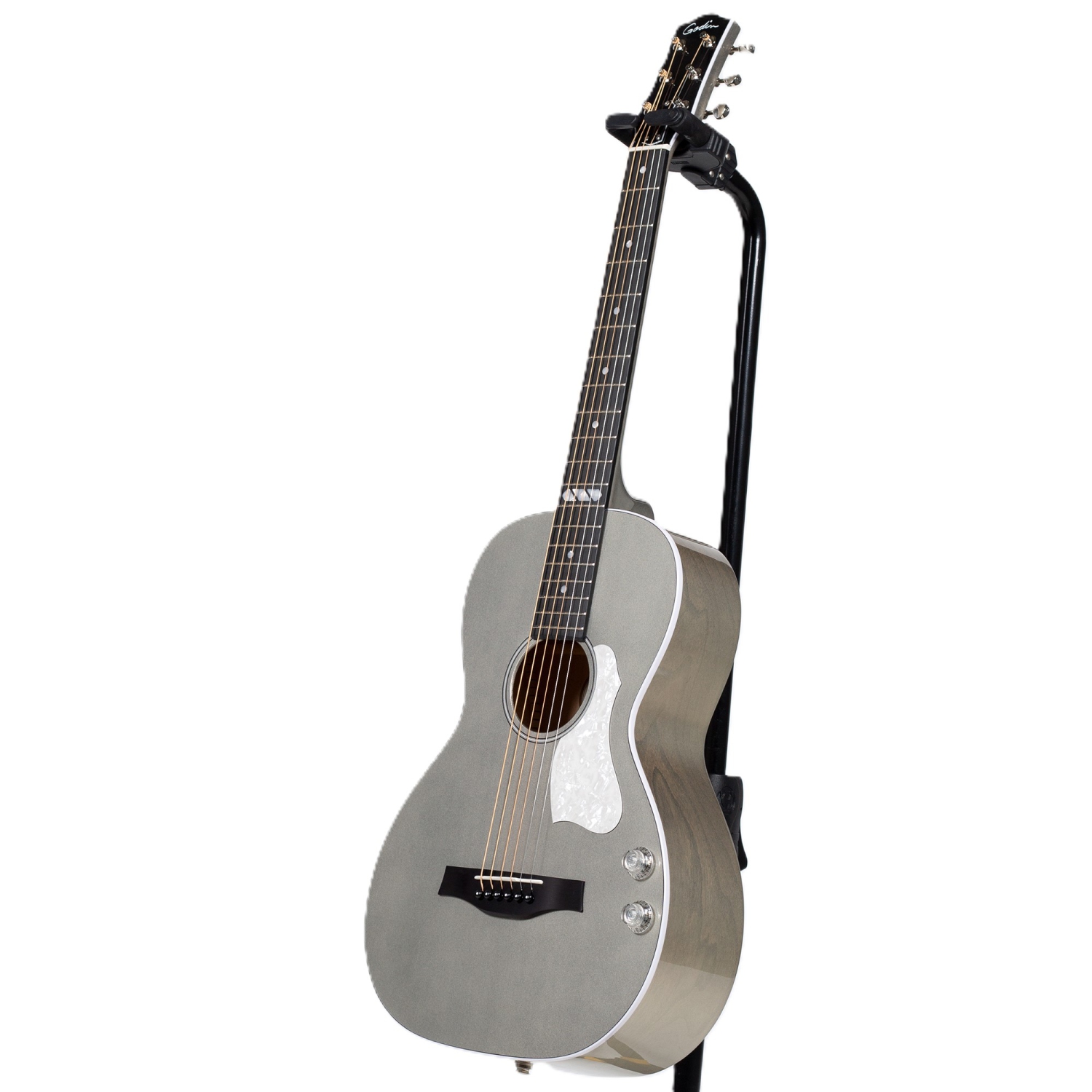 Godin Rialto JR Q-Discrete Acoustic-Electric Guitar - Gray Satina