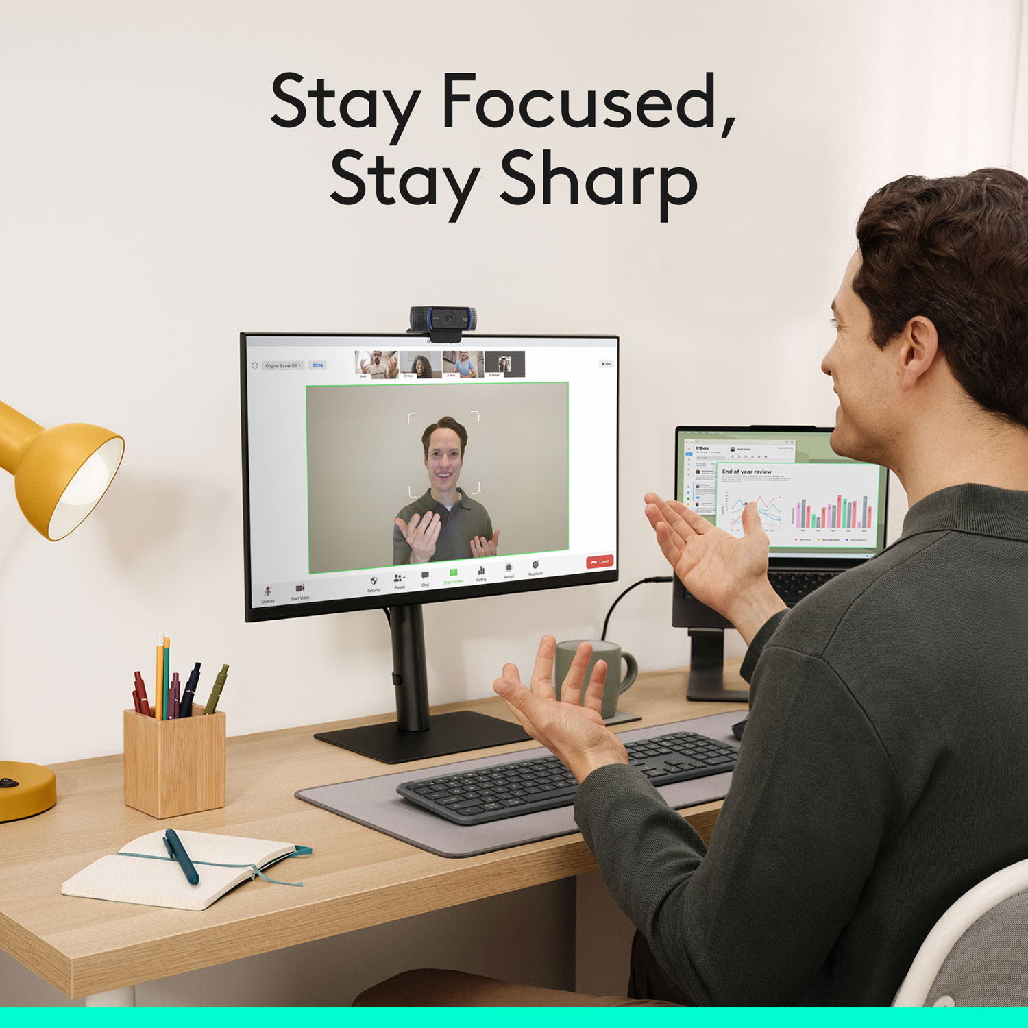 Logitech C920S Pro 1080p 30fps HD Streaming & Gaming Webcam