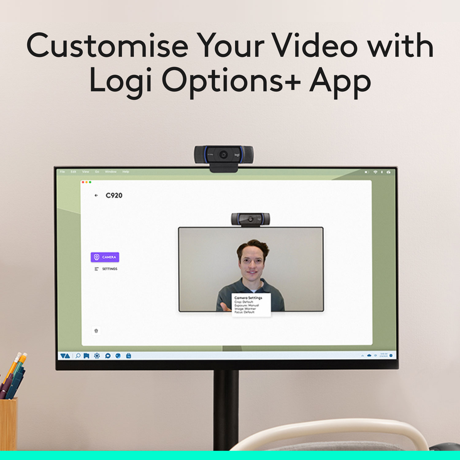 Logitech C920S Pro 1080p 30fps HD Streaming & Gaming Webcam