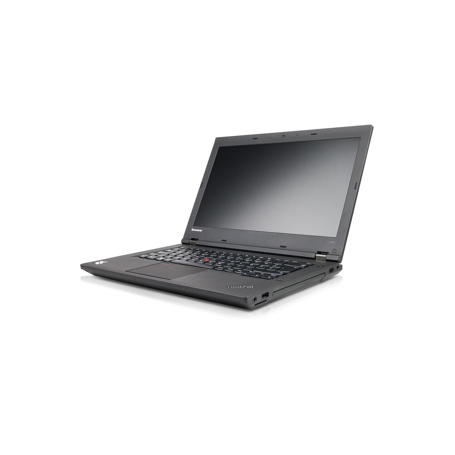 Refurbished (Good) - Lenovo ThinkPad L440 Core i5-4300M, 8GB RAM, 512GB SSD, 14.0"HD+ (1600x900), Intel HD Graphics, WEBCAM, Bluetooth