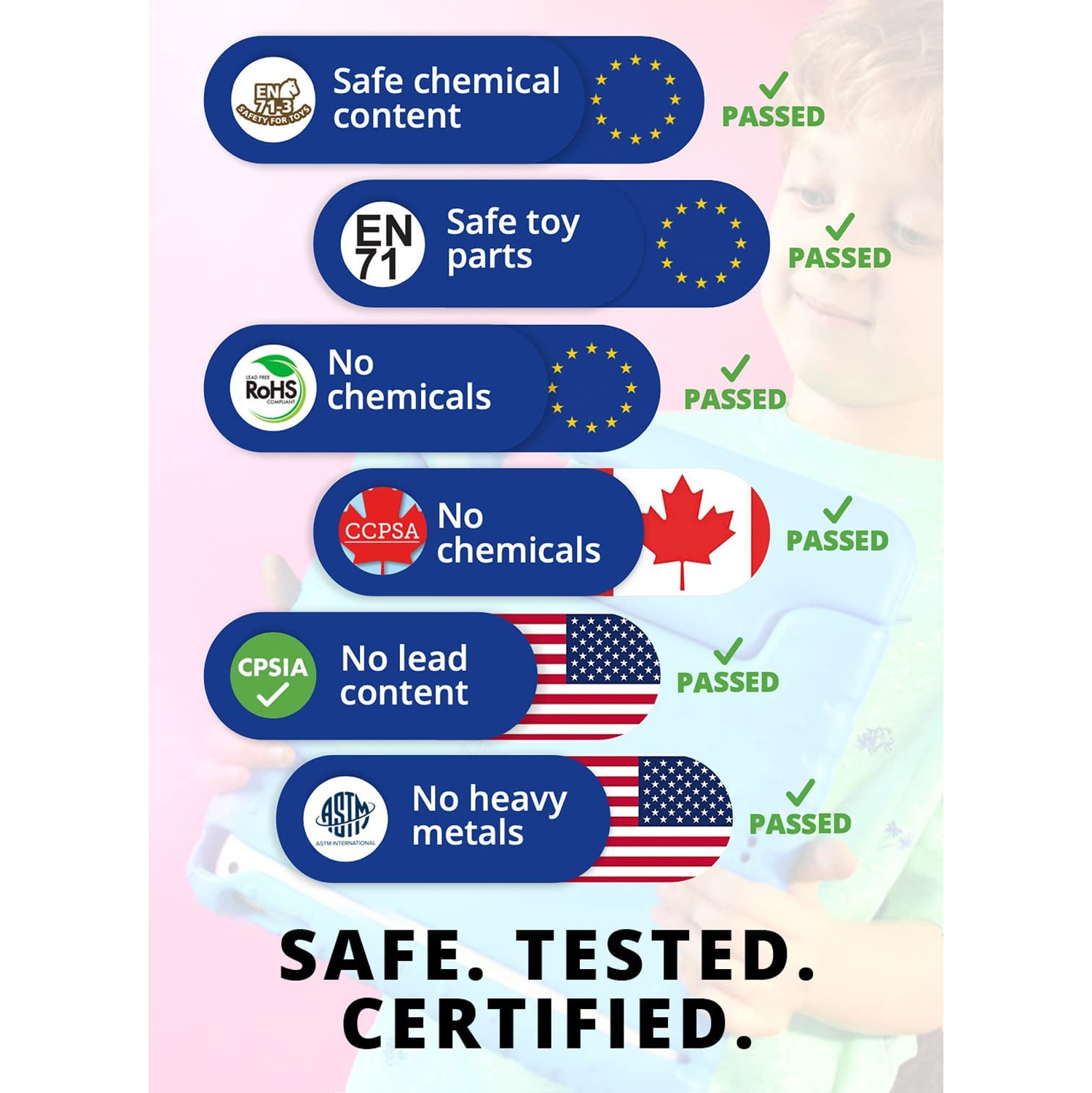 Étui pour iPad Air 1/iPad Air 2 pour enfants, iPad 6th/iPad 5th génération pour enfants, iPad Pro 9,7 | mousse robuste, poignée magique, support,