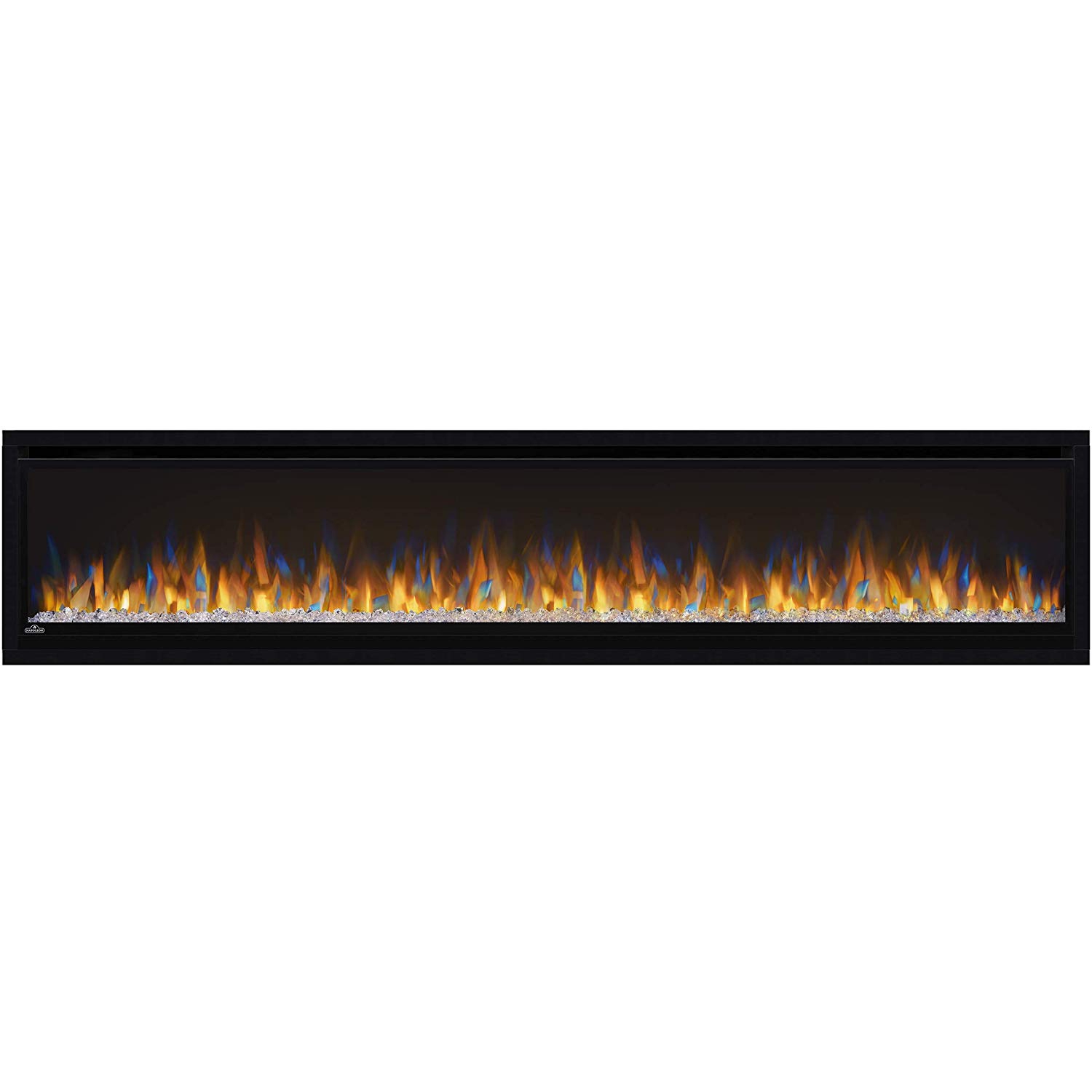 Paramount Premium Premium 60 Inch Wall Mount Electric Fireplace In Black The Home Depot Canada