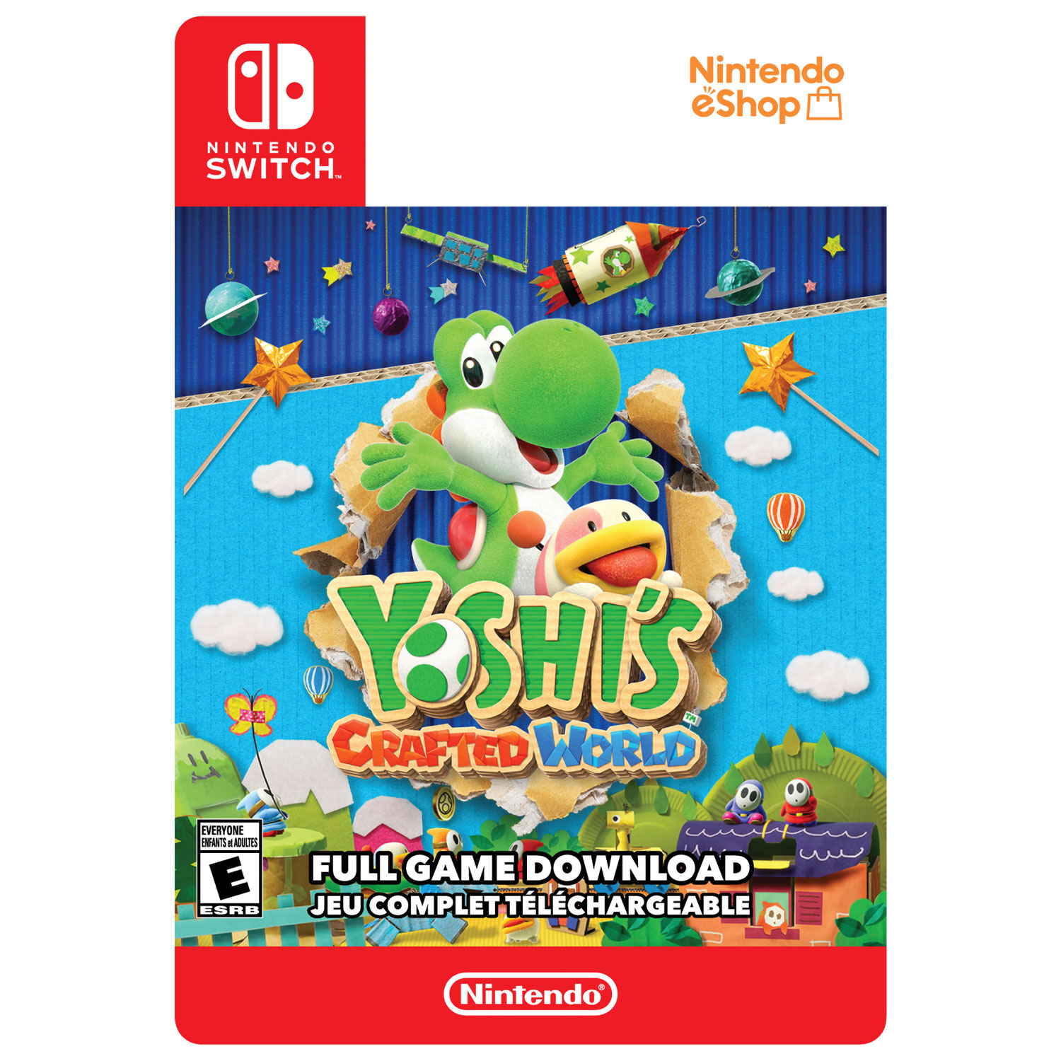Yoshi's Crafted World (Switch) - Digital Download