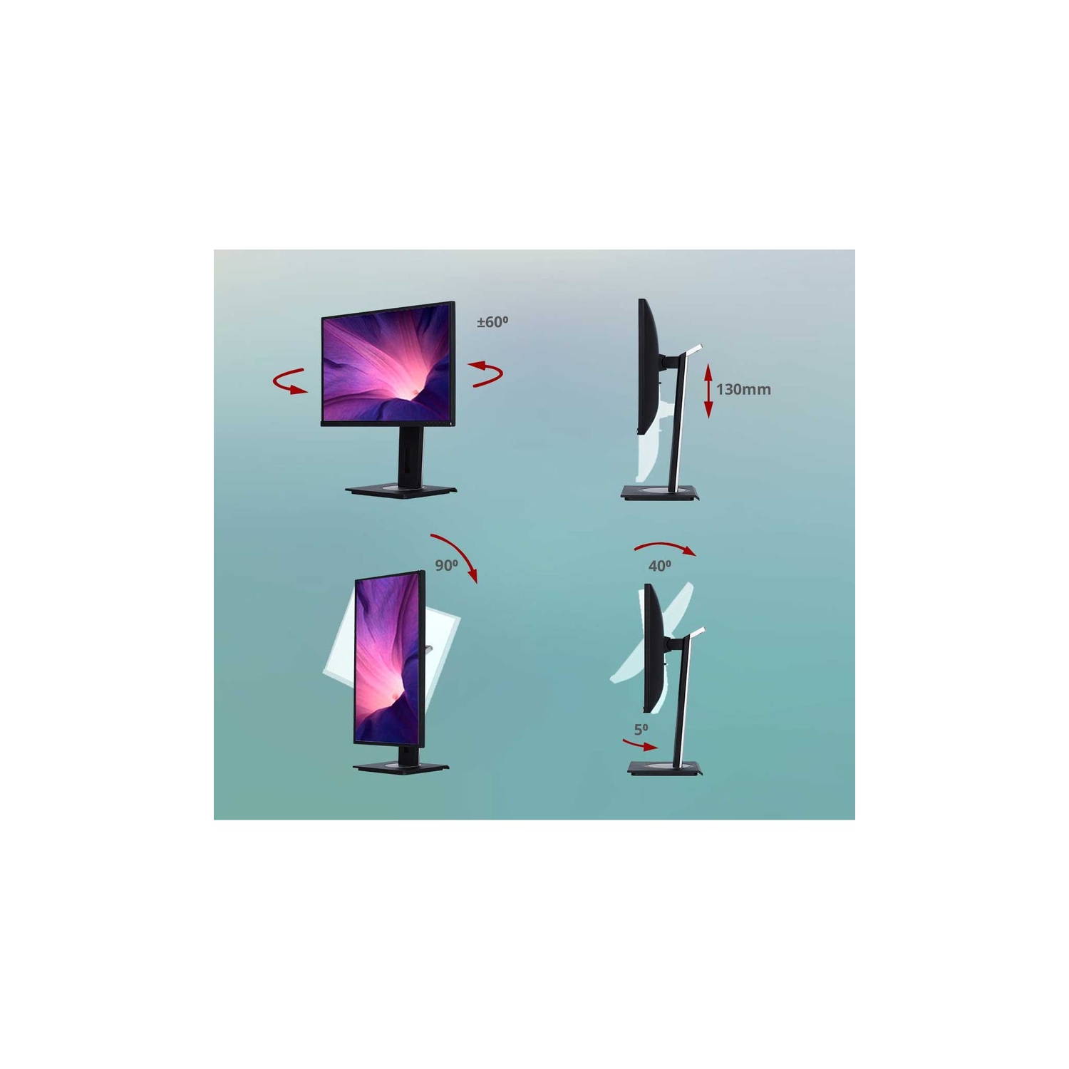 ViewSonic VG2455-2K - 24" Display, IPS Panel, 2560 x 1440 Resolution