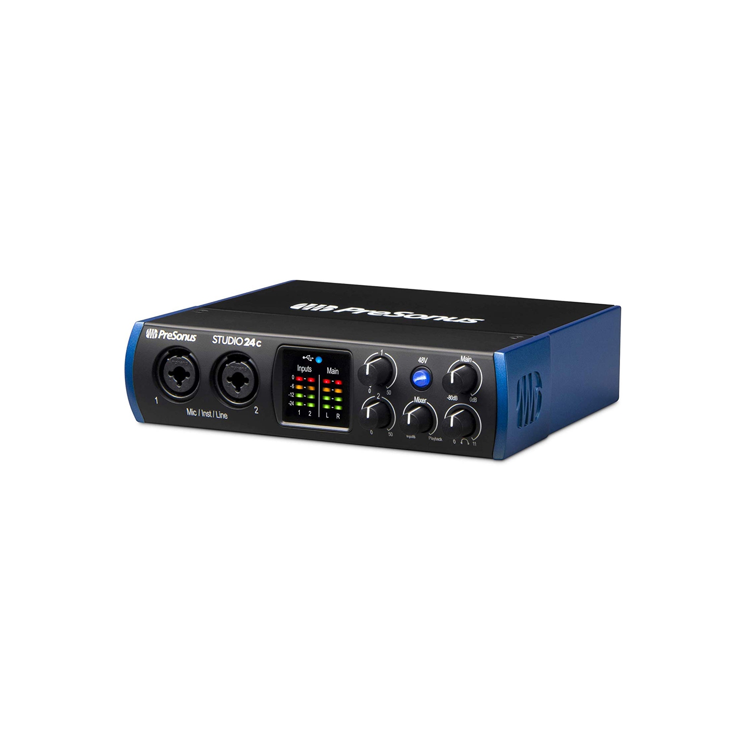 PreSonus STUDIO-24C 2x2 USB Type-C Audio/MIDI Interface
