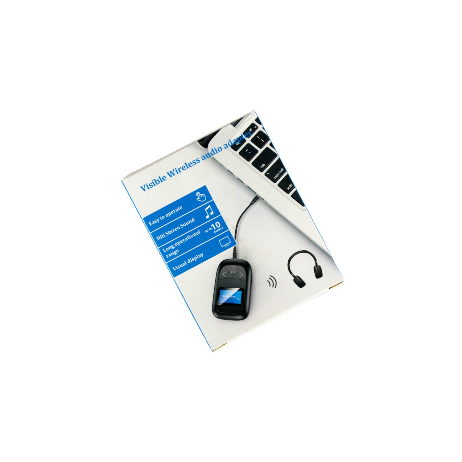 GlobalTone Bluetooth Emitter Transmitter Black