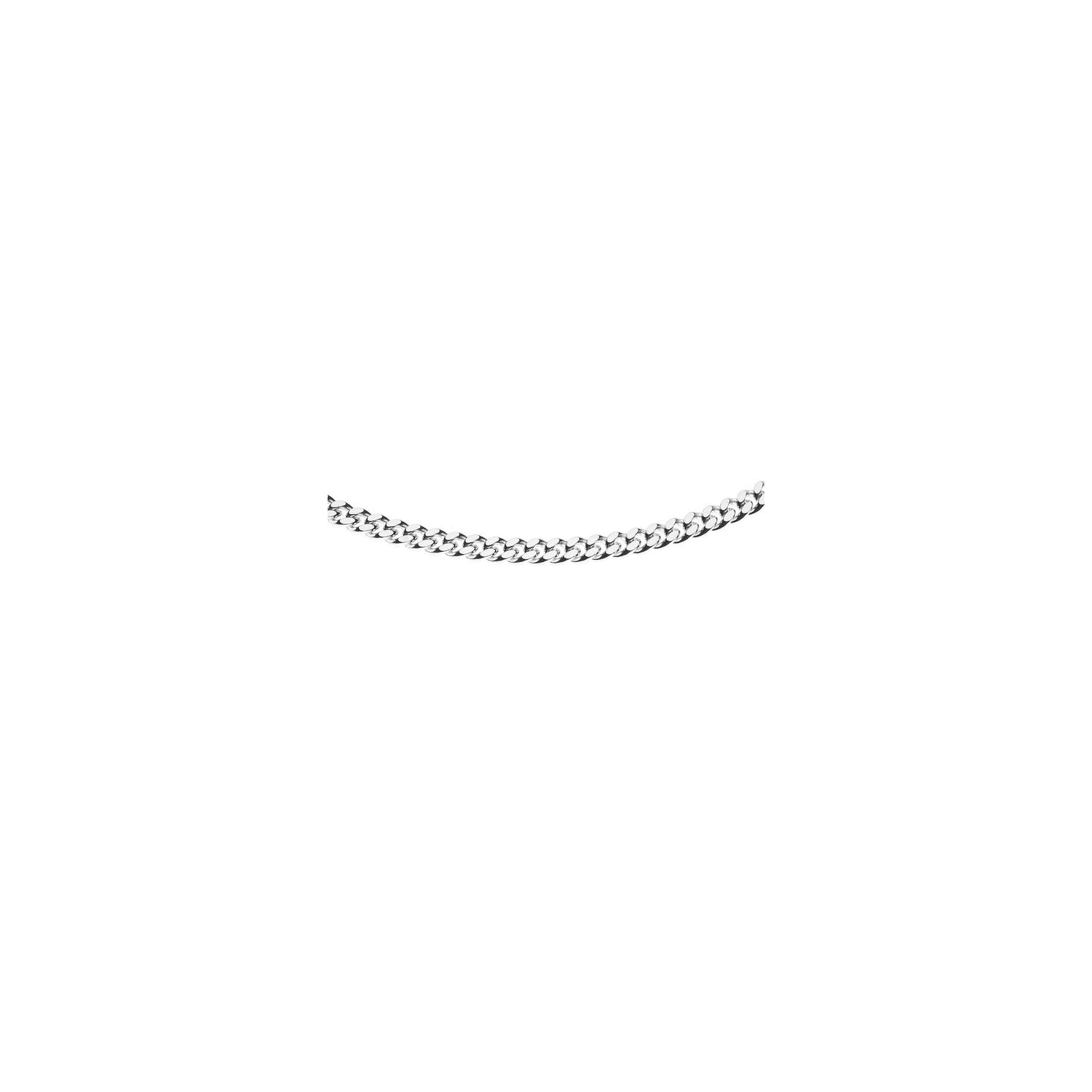 San Marco - Italian Made Sterling Silver 925 22 inch Curb Link Chain