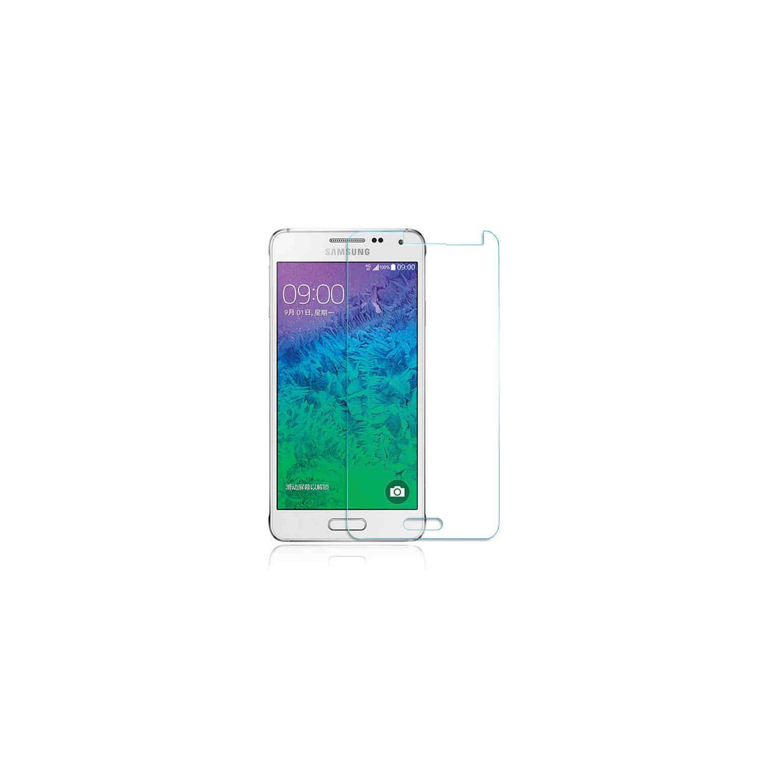 【2 Packs】 CSmart Premium Tempered Glass Screen Protector for Samsung Galaxy J1 2016, Case Friendly & Bubble Free