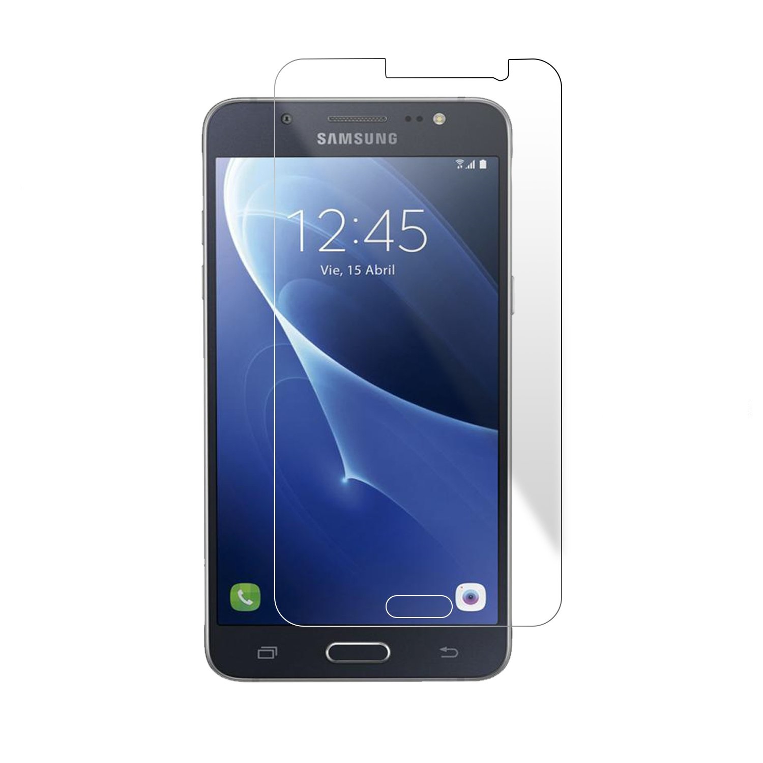 【2 Packs】 CSmart Premium Tempered Glass Screen Protector for Samsung Galaxy J5 2016, Case Friendly & Bubble Free