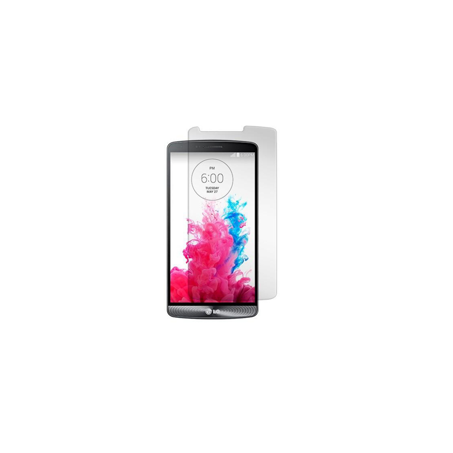 【2 Packs】 CSmart Premium Tempered Glass Screen Protector for LG G3, Case Friendly & Bubble Free