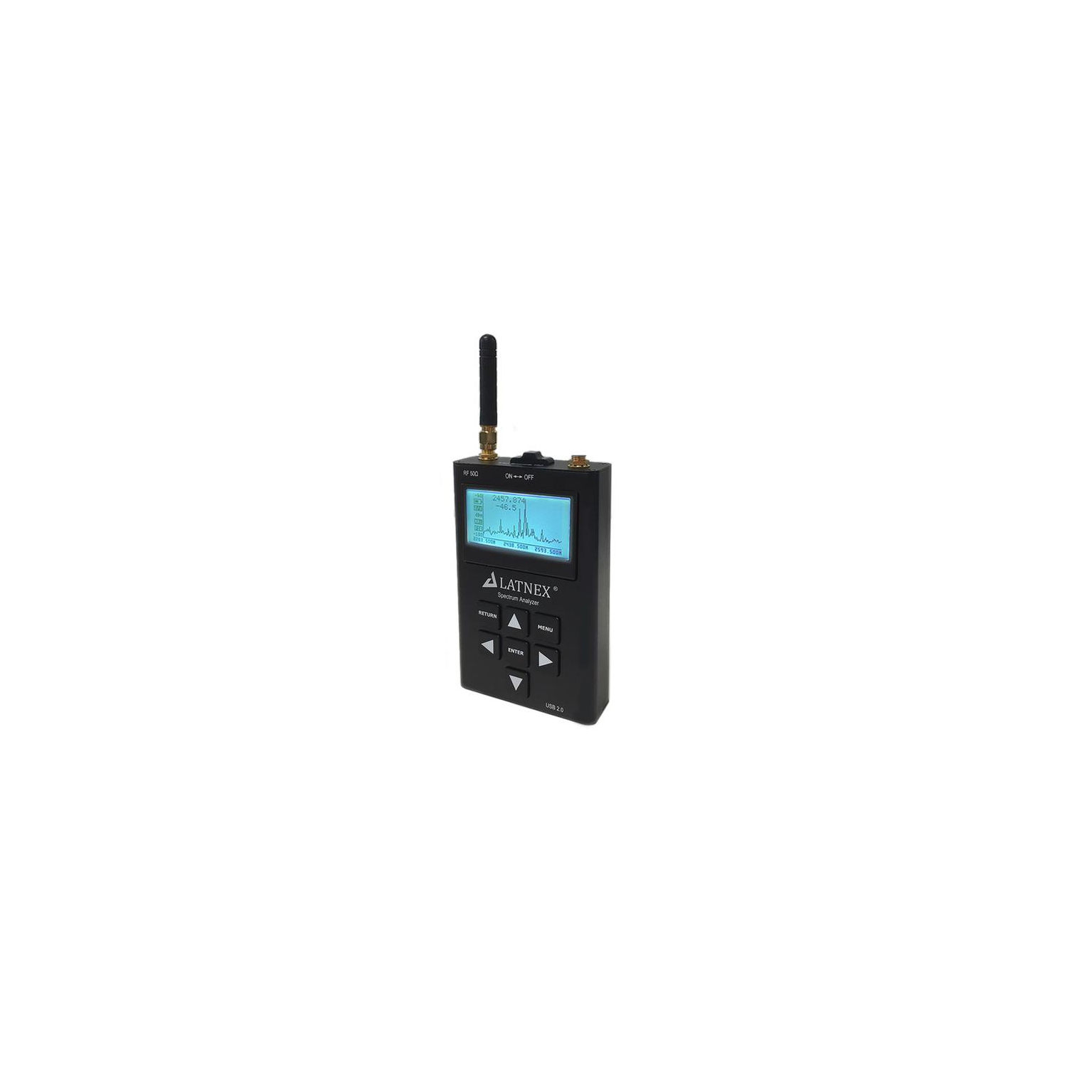SPA-6G Spectrum Analyzer Handheld Frequency Analyzing for Ham Radio, Wireless Devices, WiFi Networks, Audio Engineers