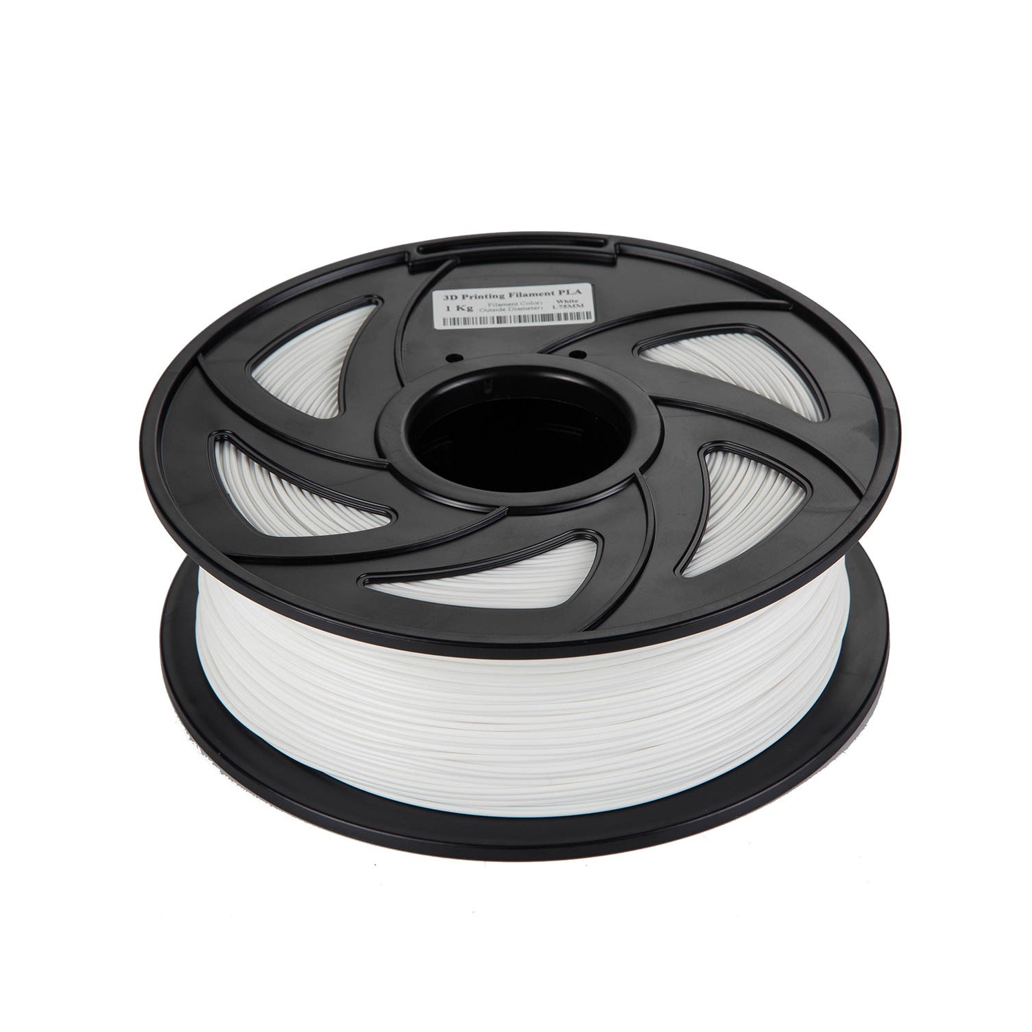 CloneBox 03429 Filament PLA pour Imprimante 3D 1.75mm Précision +/- 0.01mm 1kg Blanc