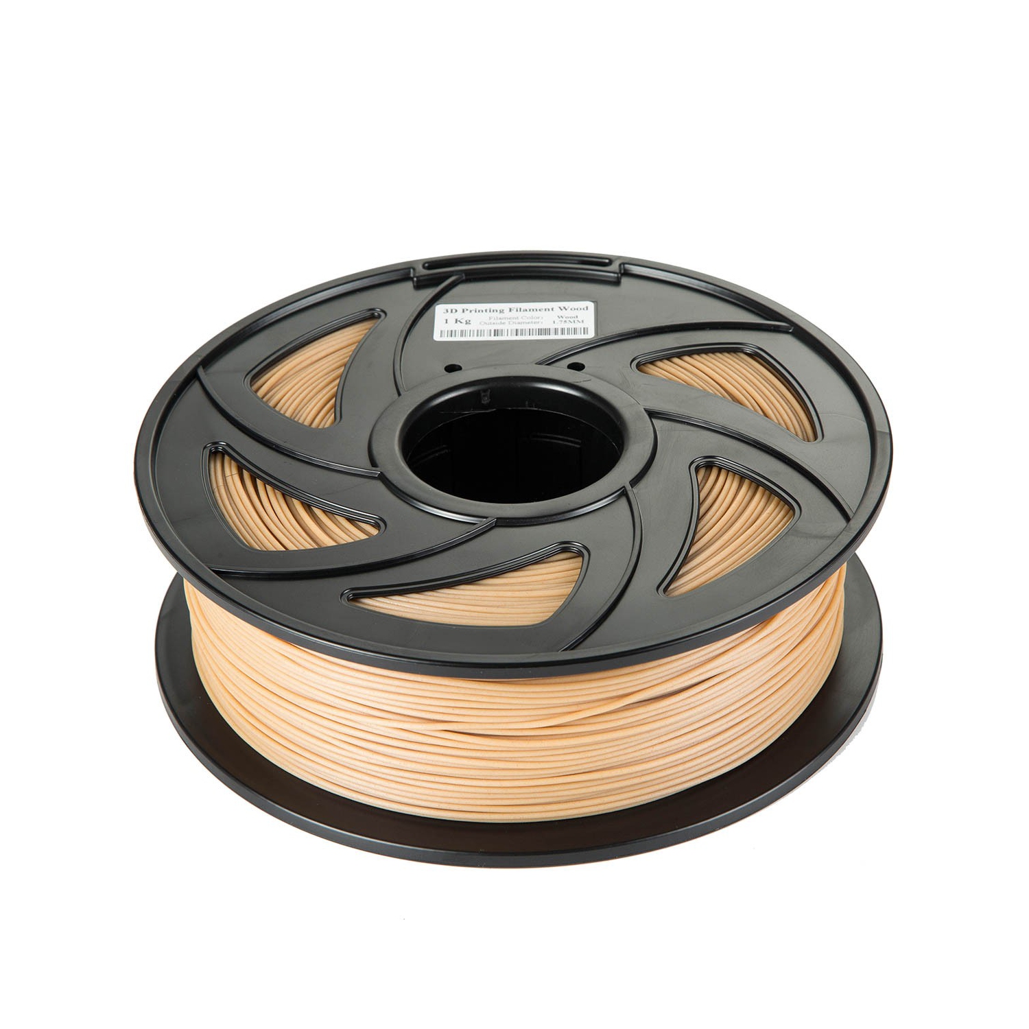 CloneBox 03443 Filament PLA pour Imprimante 3D 1.75mm Précision +/- 0.01mm 1kg Beige Peau