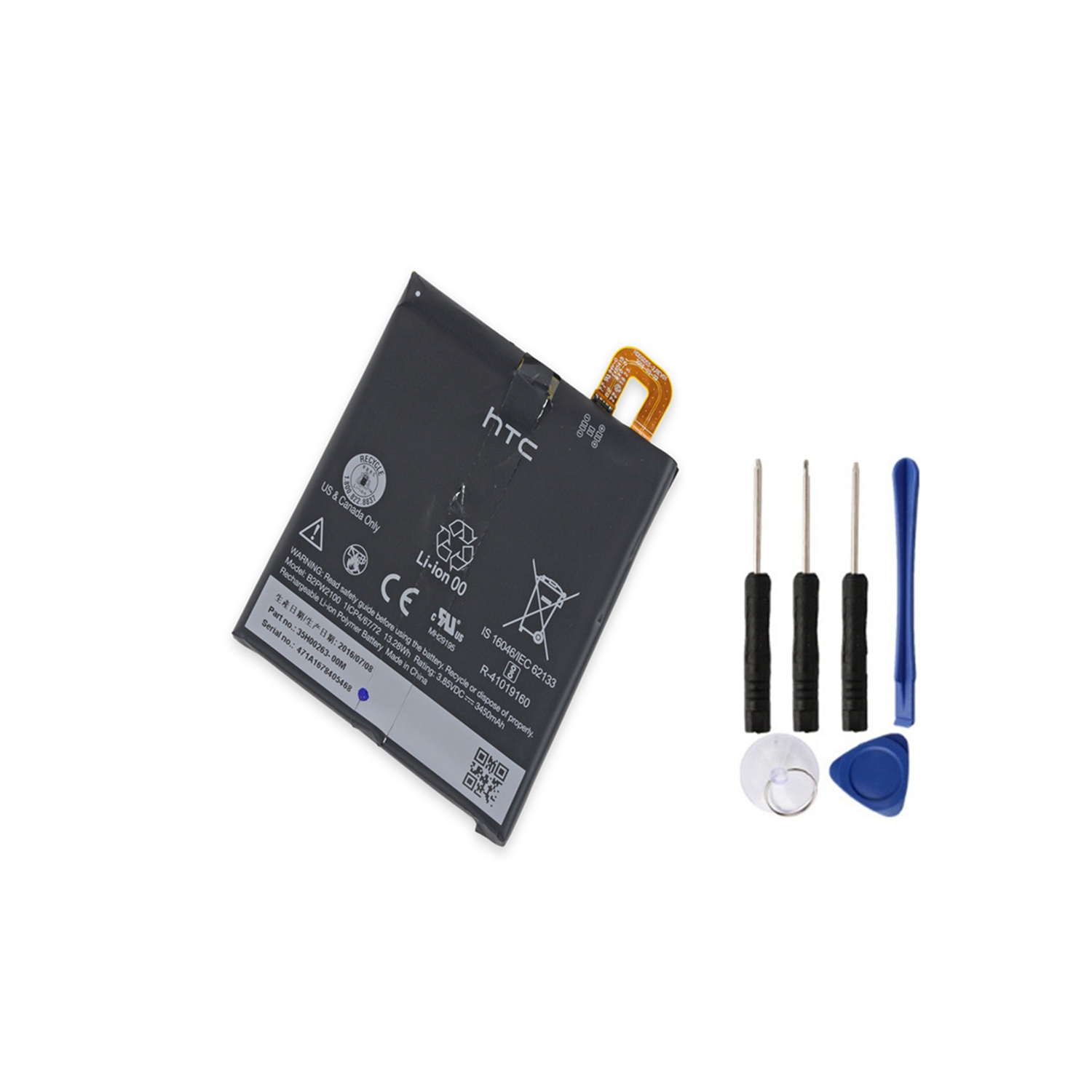 Replacement Battery & Repair Tools Compatible for Google Pixel, B2PW4100 35H00261