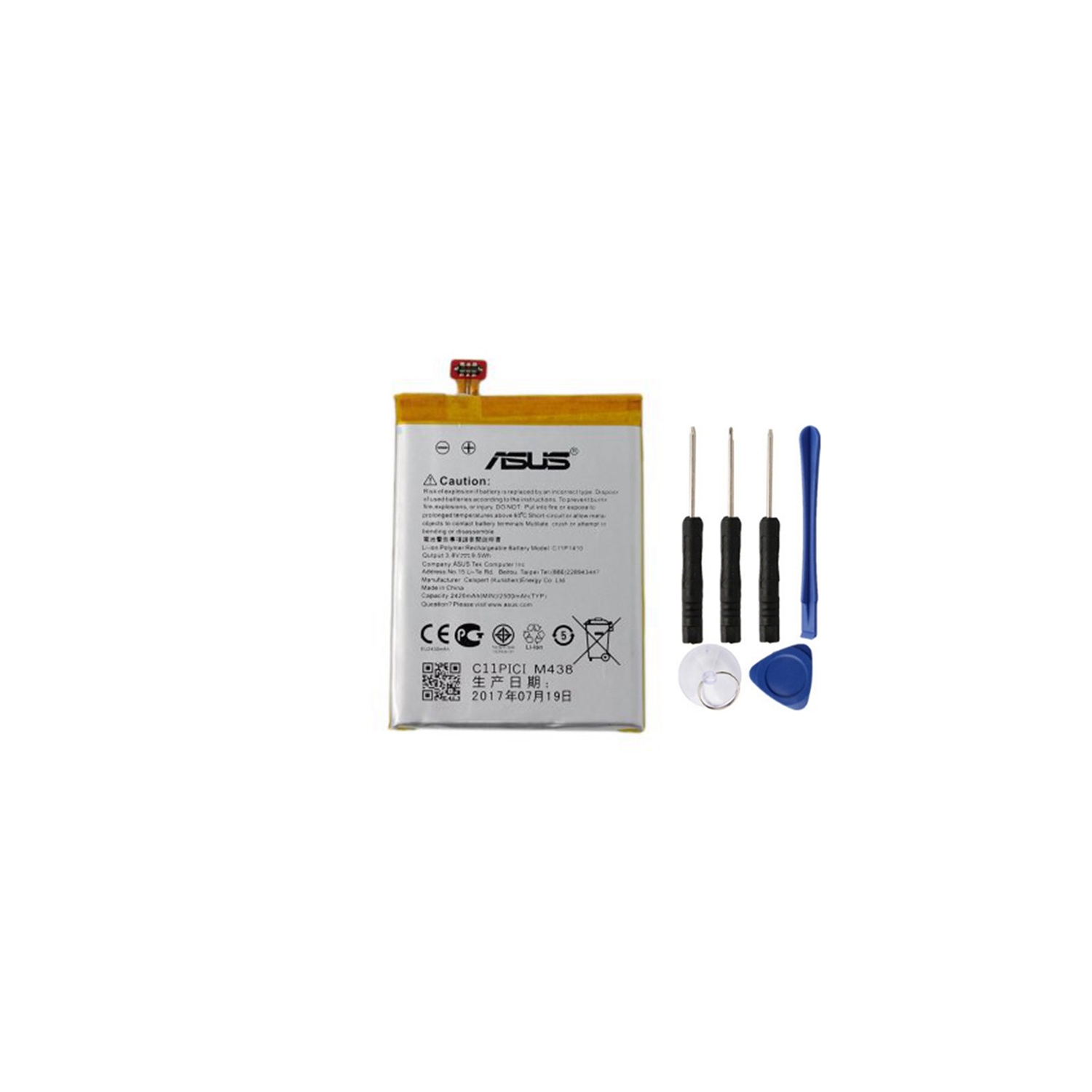 Replacement Battery & Repair Tools Compatible for ASUS Zenfone 5 Lite, A502CG C11P1410